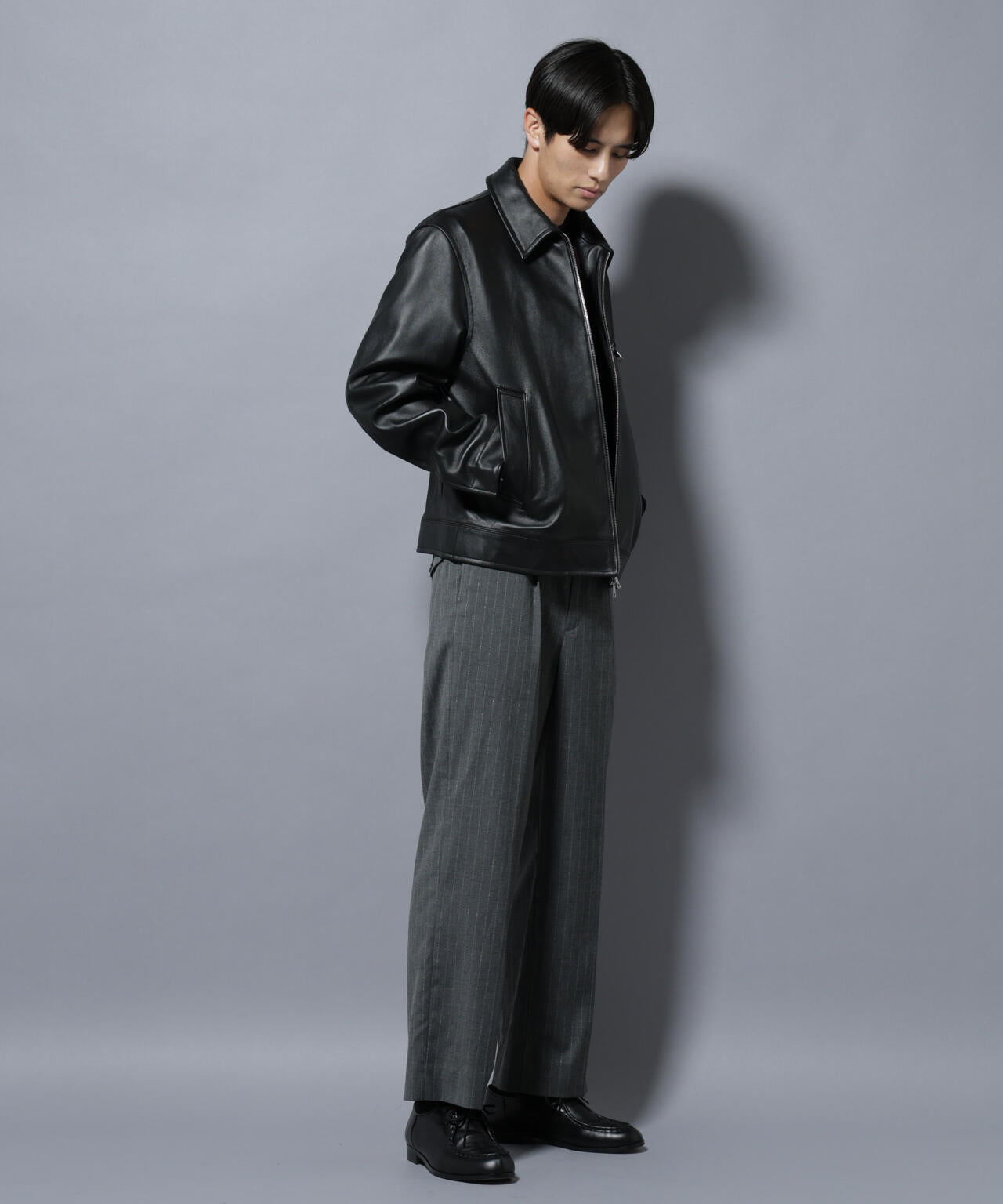 ラムナッパレザーライダースジャケット | NANO universe（ナノ