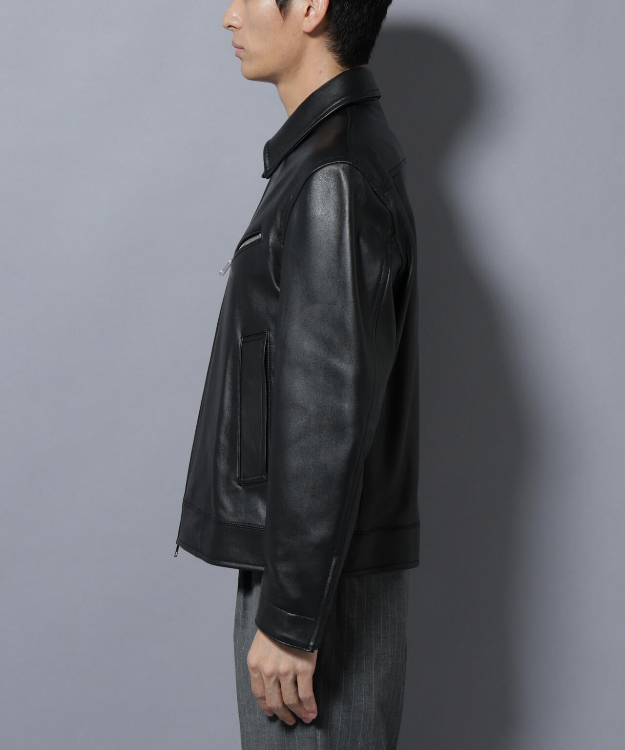 ラムナッパレザーライダースジャケット | NANO universe（ナノ