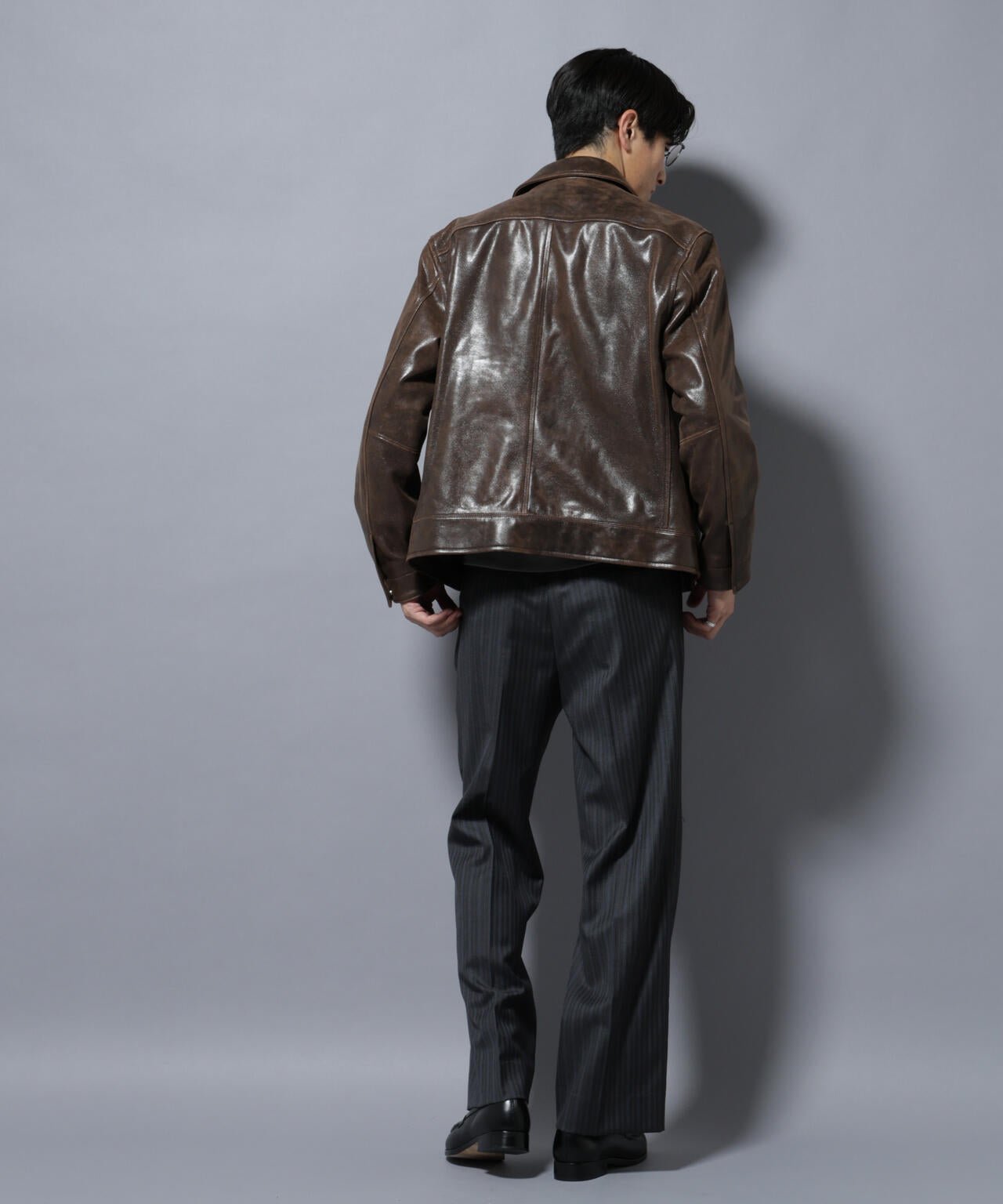 ラムナッパレザーライダースジャケット | NANO universe（ナノ