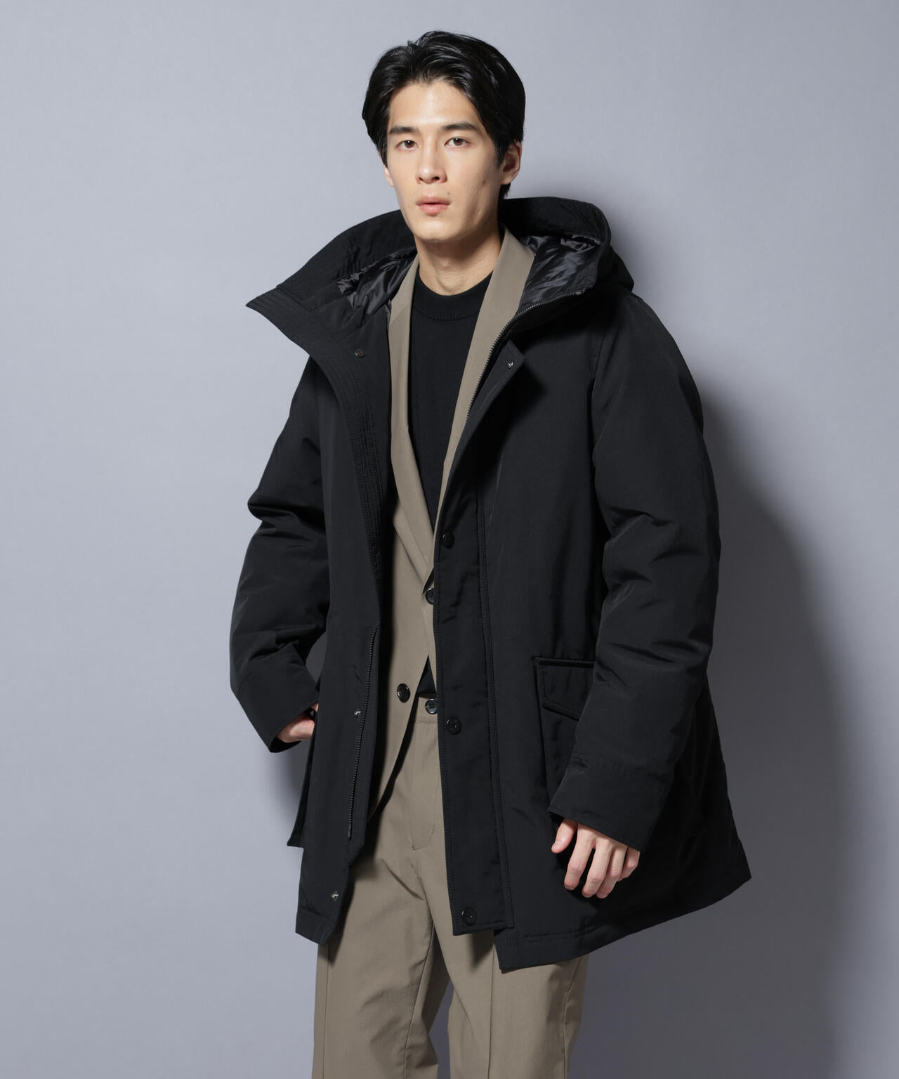 【nano universe × nishikawa】ダウンコート♪ 西川ダウン(R)」アークティックダウン | NANO universe（ナノ