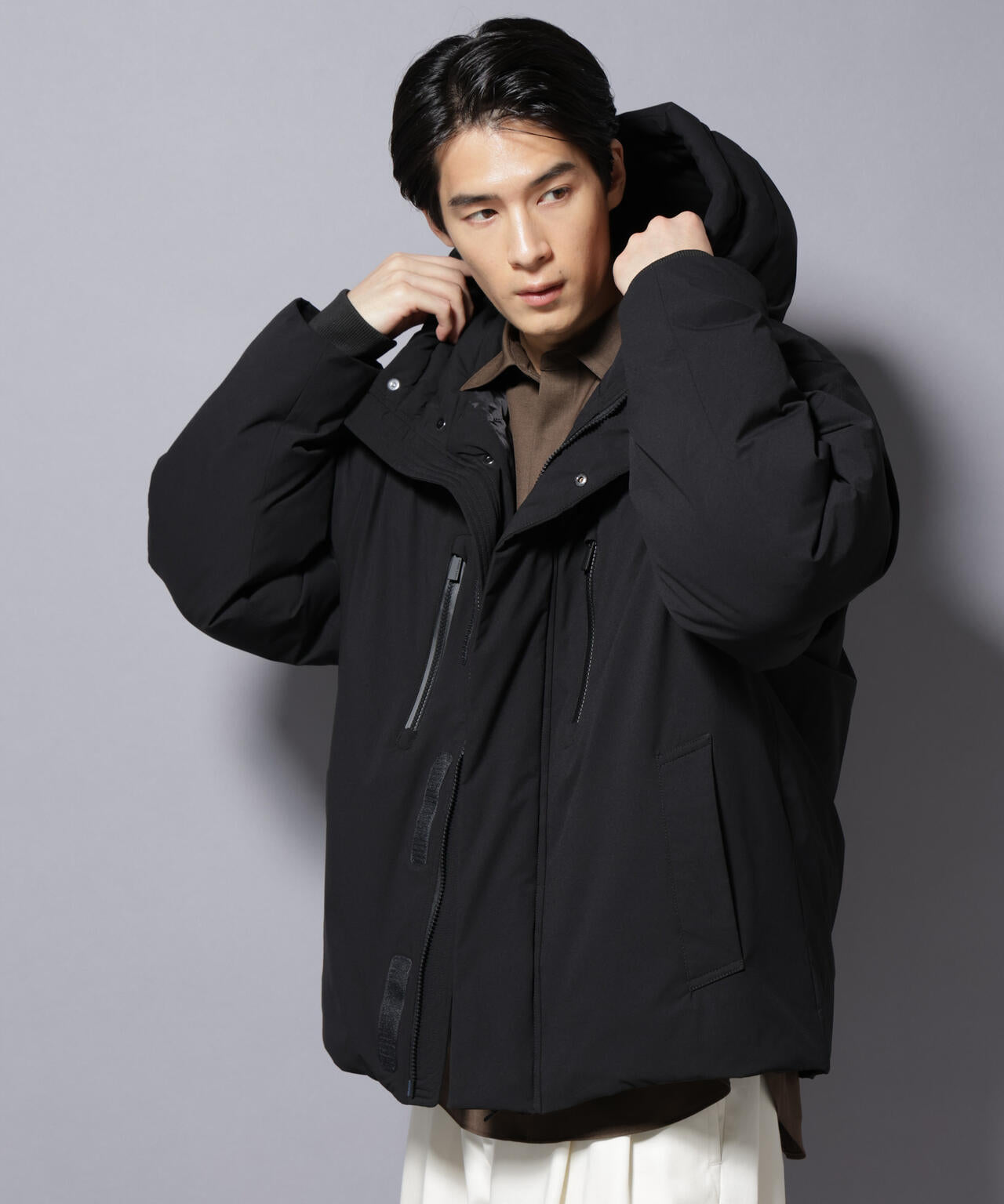 「西川ダウン(R)」SOLOTEXショートダウン