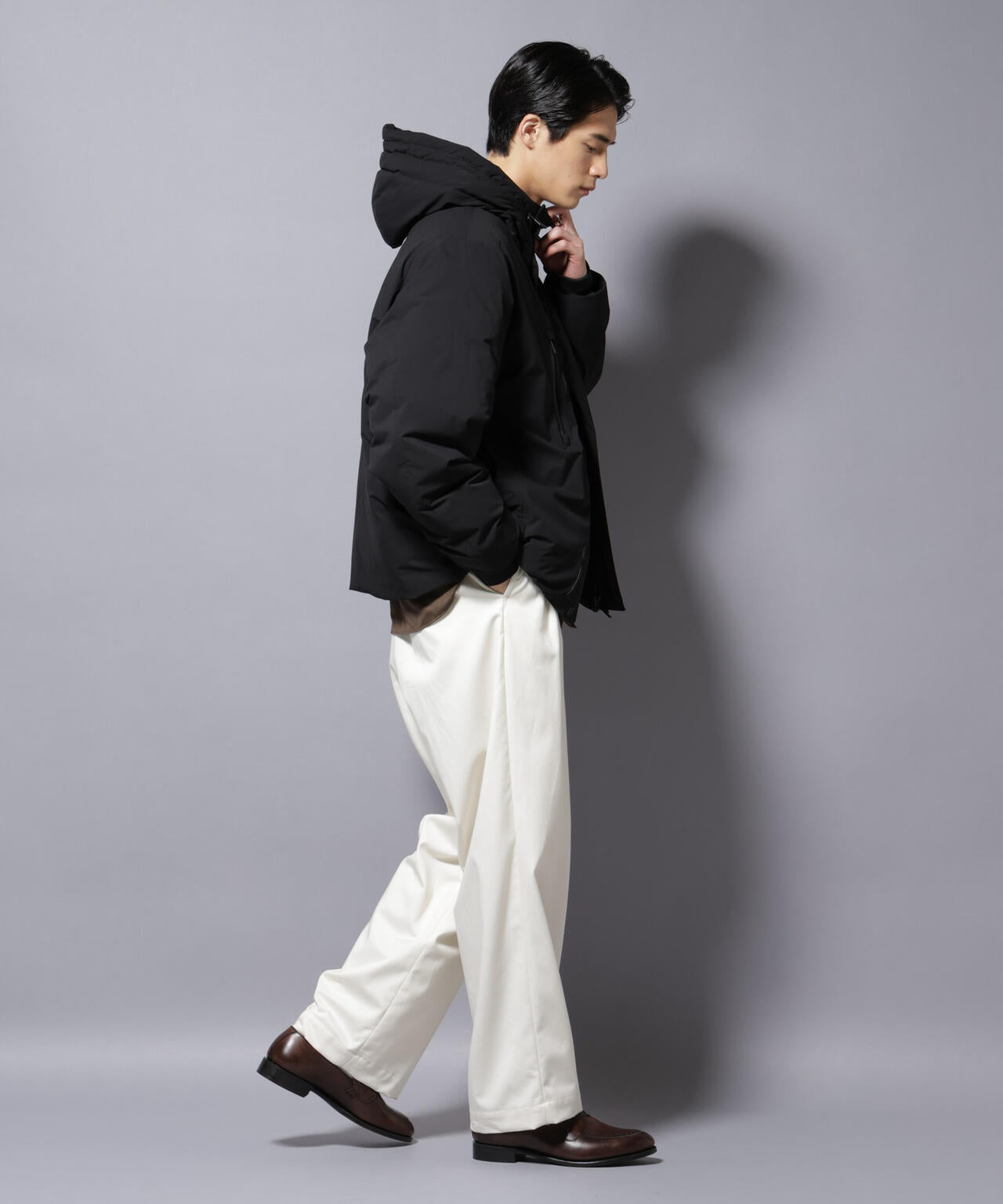 「西川ダウン(R)」SOLOTEXショートダウン