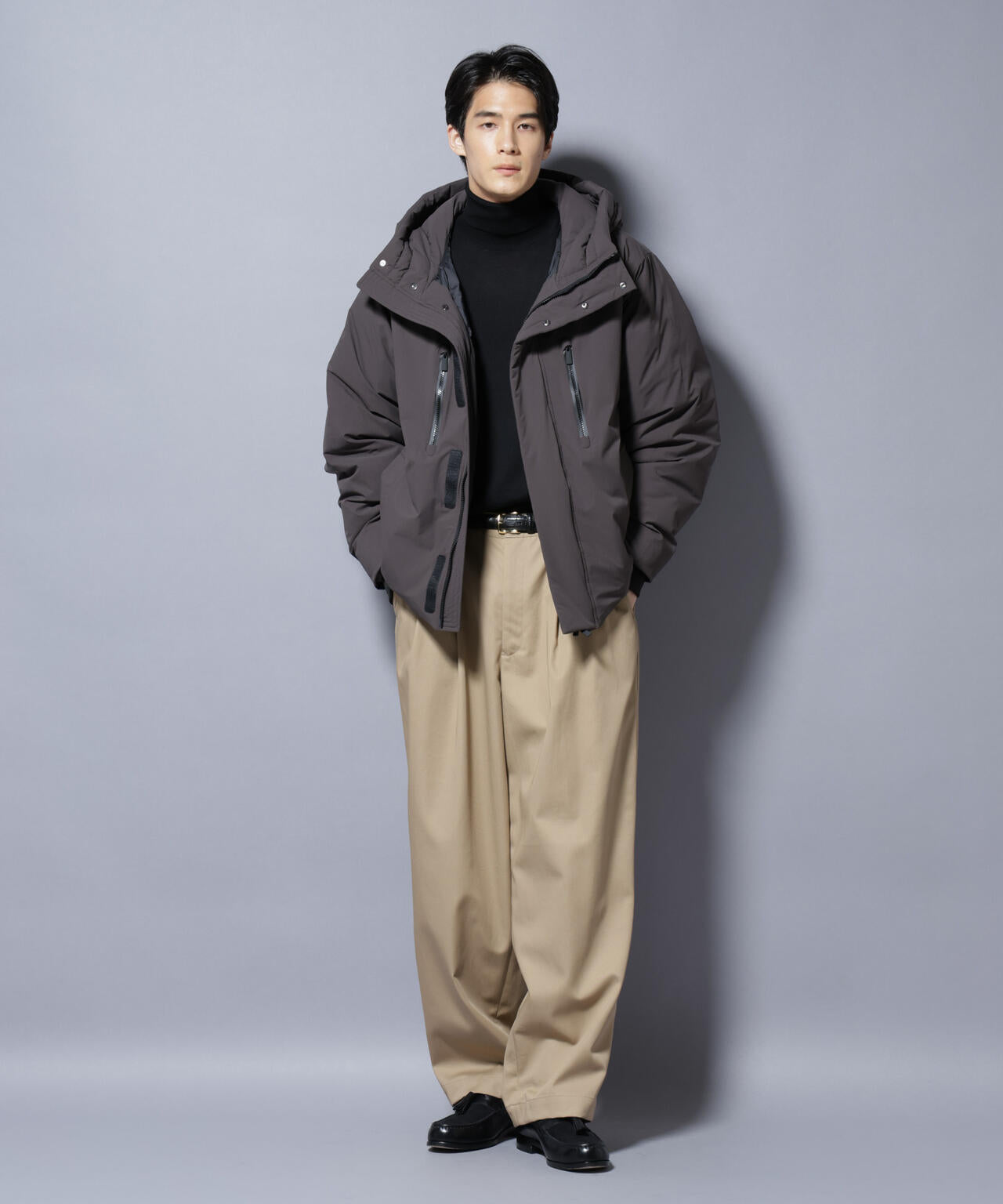 西川ダウン(R)」SOLOTEXショートダウン | NANO universe（ナノ