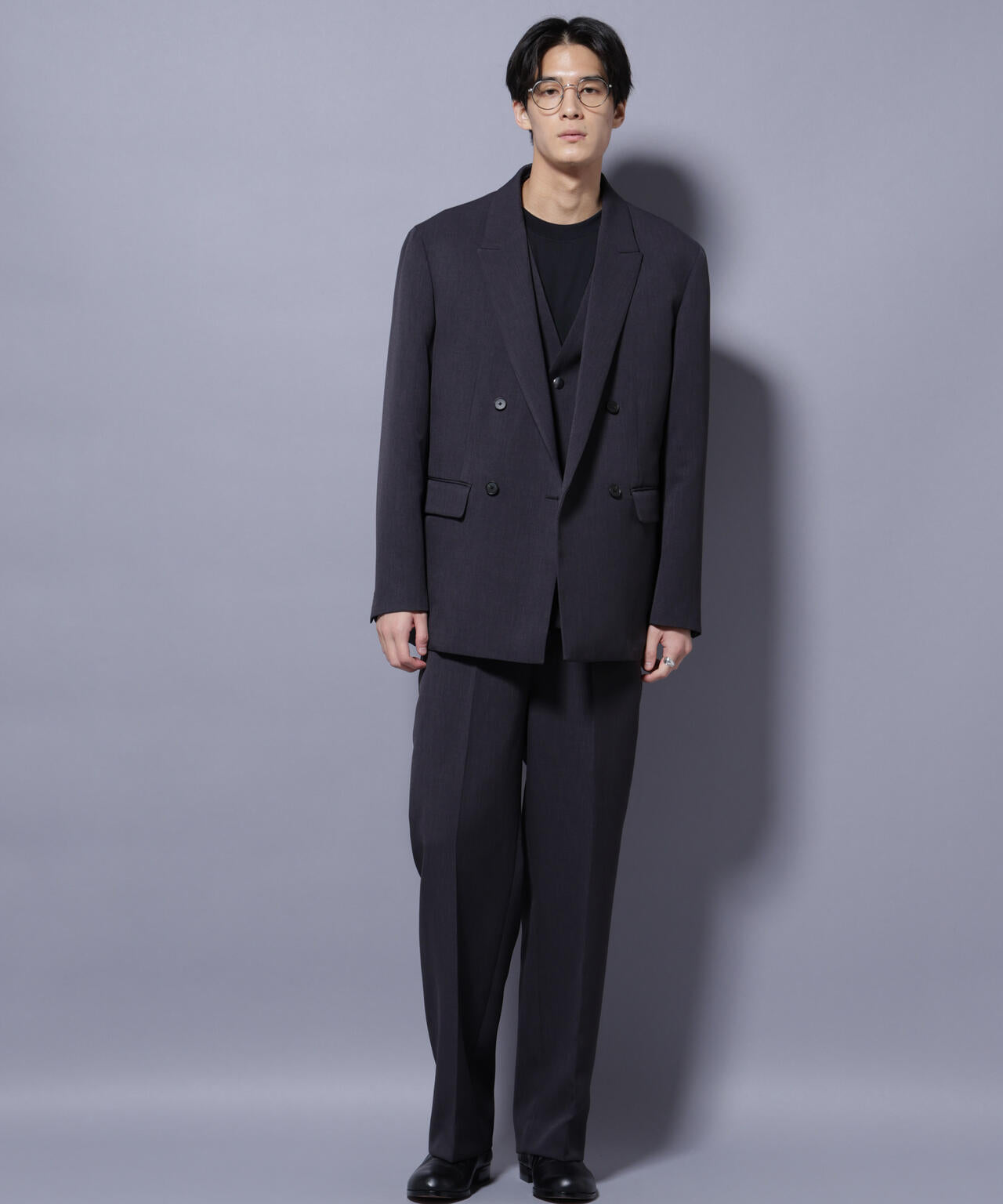 ナノユニバース　タリアトーレ　ダブル　48 Tagliatore タリアトーレ リネン ダブルジャケット 麻 48サイズ - メルカリ