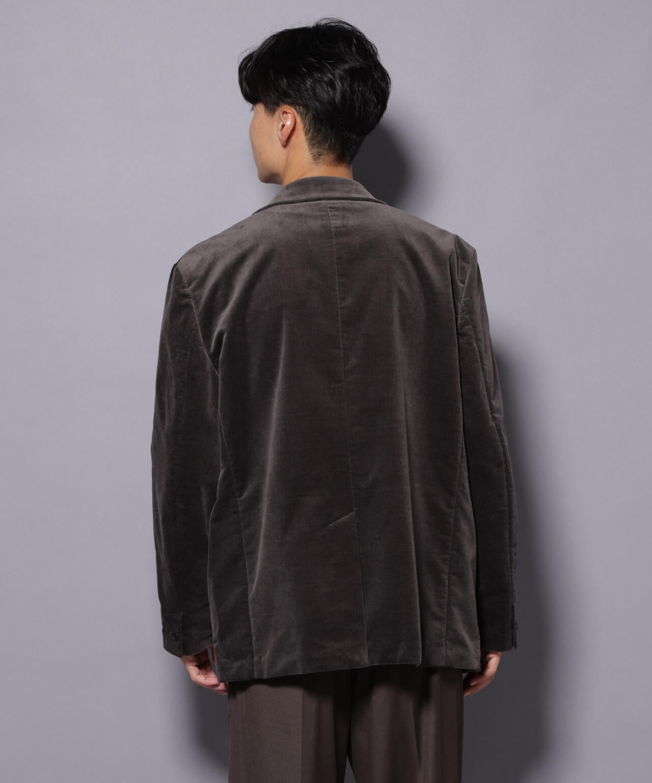 AIRコーデュロイ ダブルブレストジャケット/STRETCH（セットアップ可）