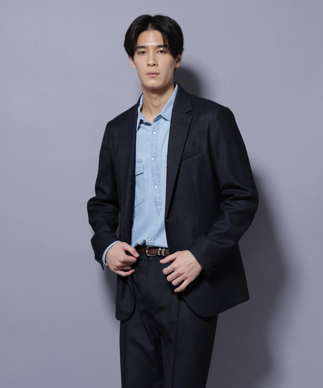 「N JACKET PREMIUM」ウールデニムジャケット/STRETCH(セットアップ可)