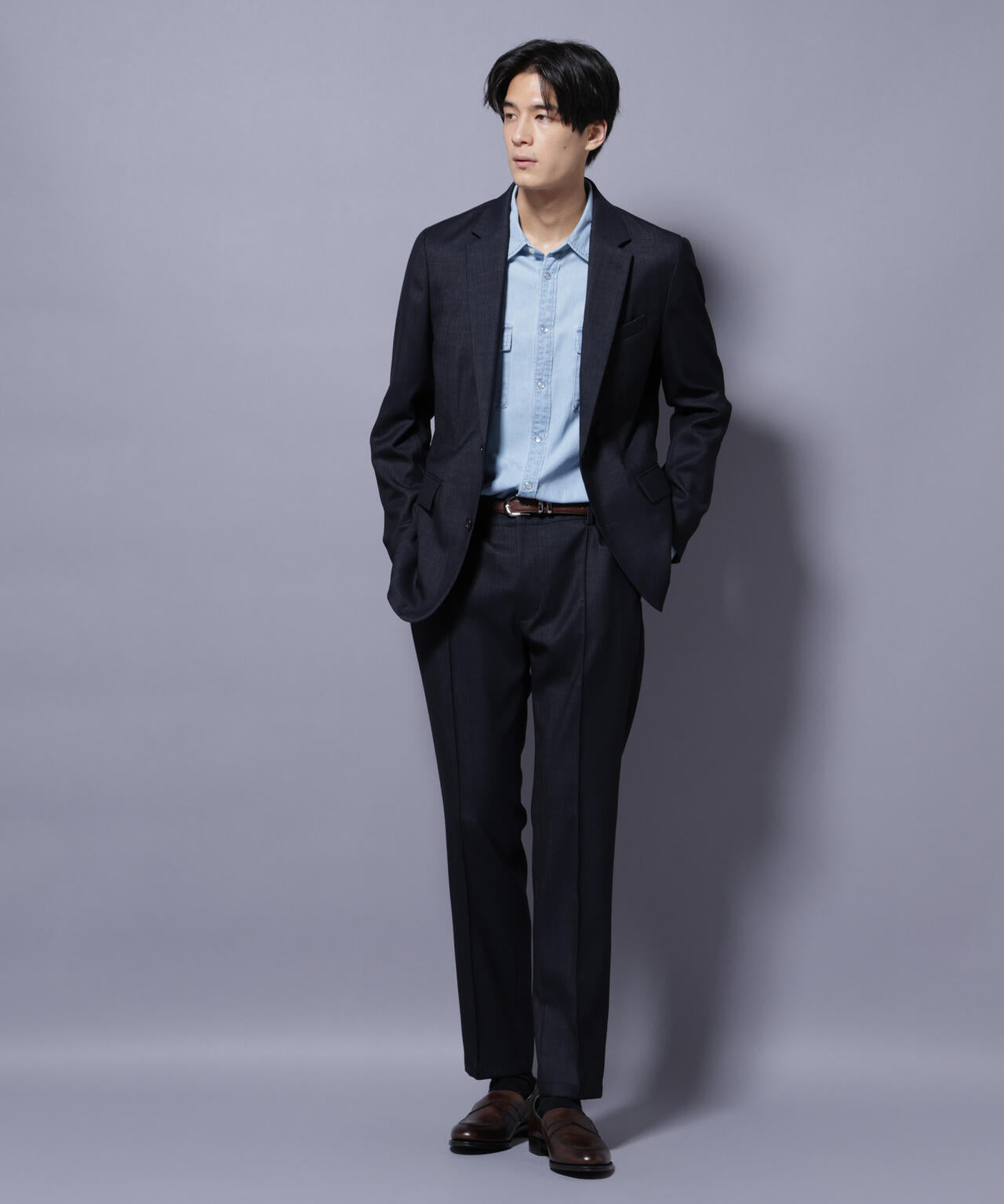 N JACKET PREMIUM」ウールデニムジャケット/STRETCH(セットアップ可