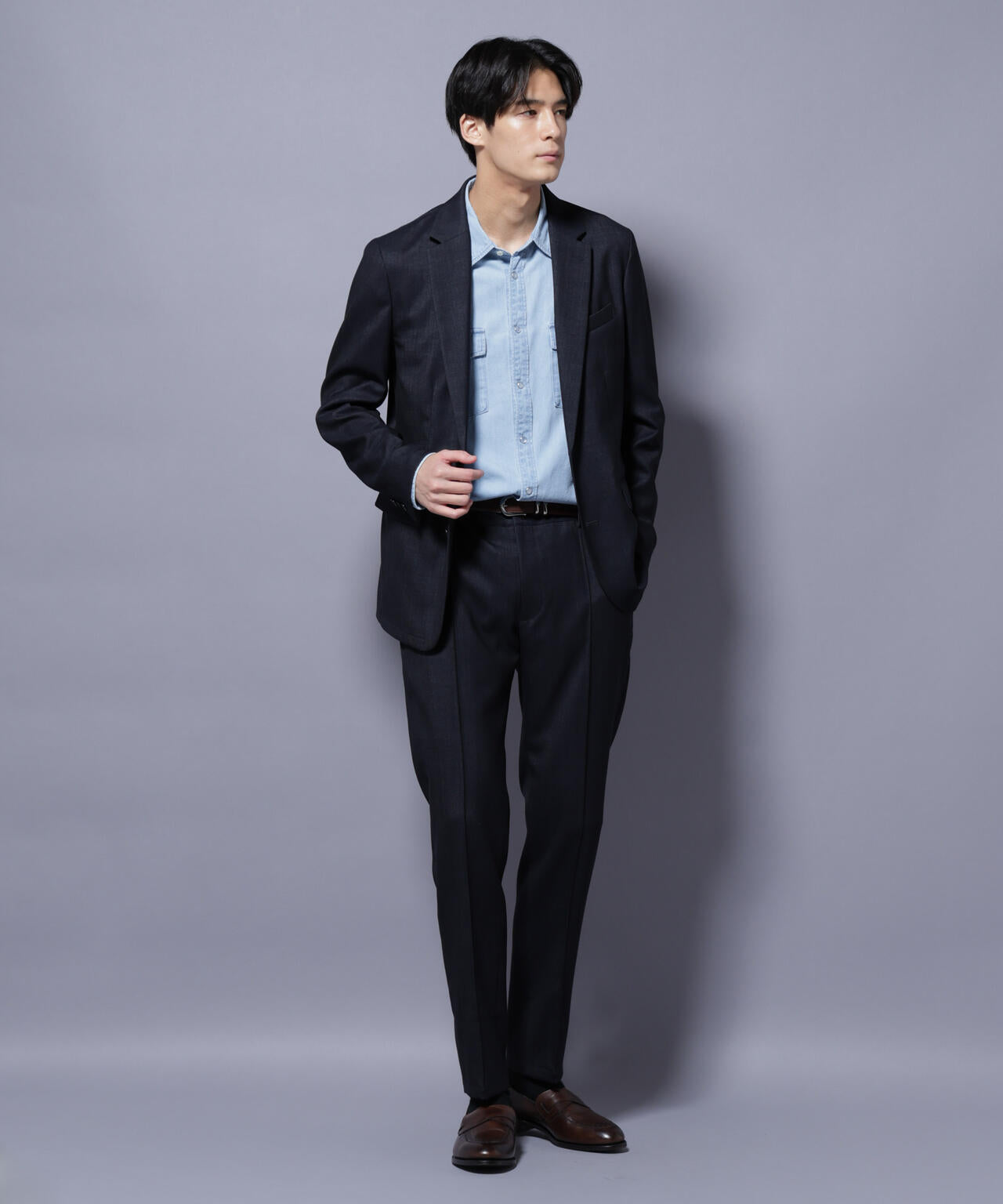 N JACKET PREMIUM」ウールデニムジャケット/STRETCH(セットアップ可