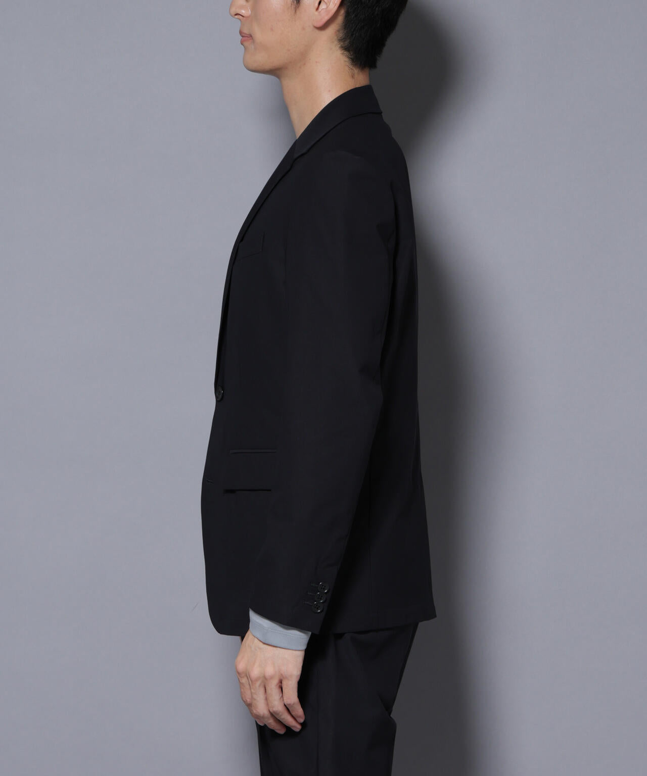 「N JACKET BASIC」TEXBRID(R) ツイルジャケット/ストレッチ・撥水(セットアップ可）