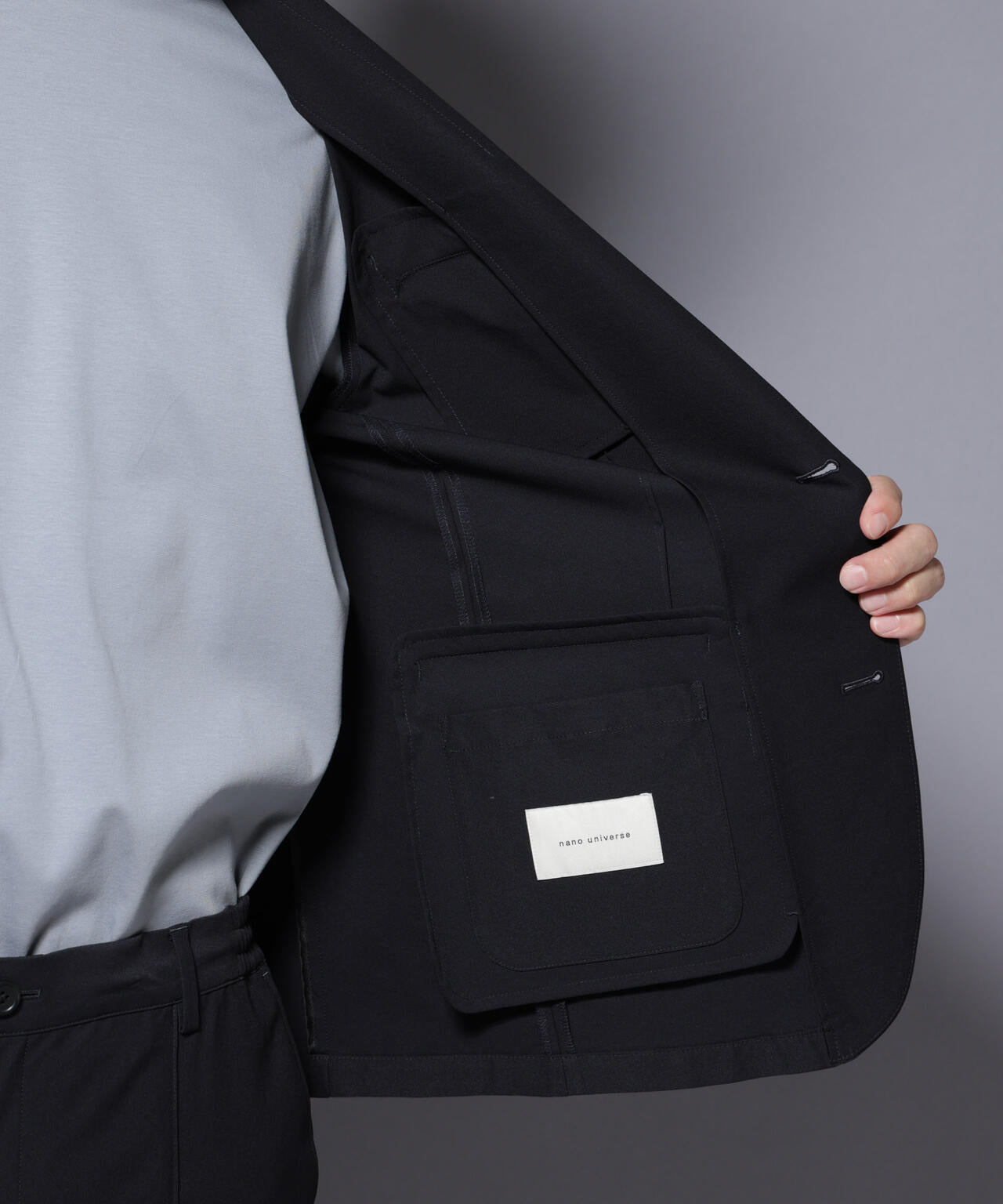 「N JACKET BASIC」TEXBRID(R) ツイルジャケット/ストレッチ・撥水(セットアップ可）