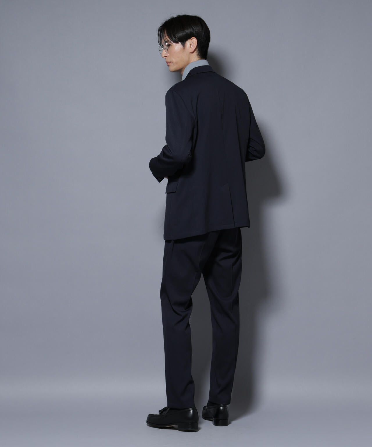 N JACKET BASIC」シャドーストライプジャケット(セットアップ可