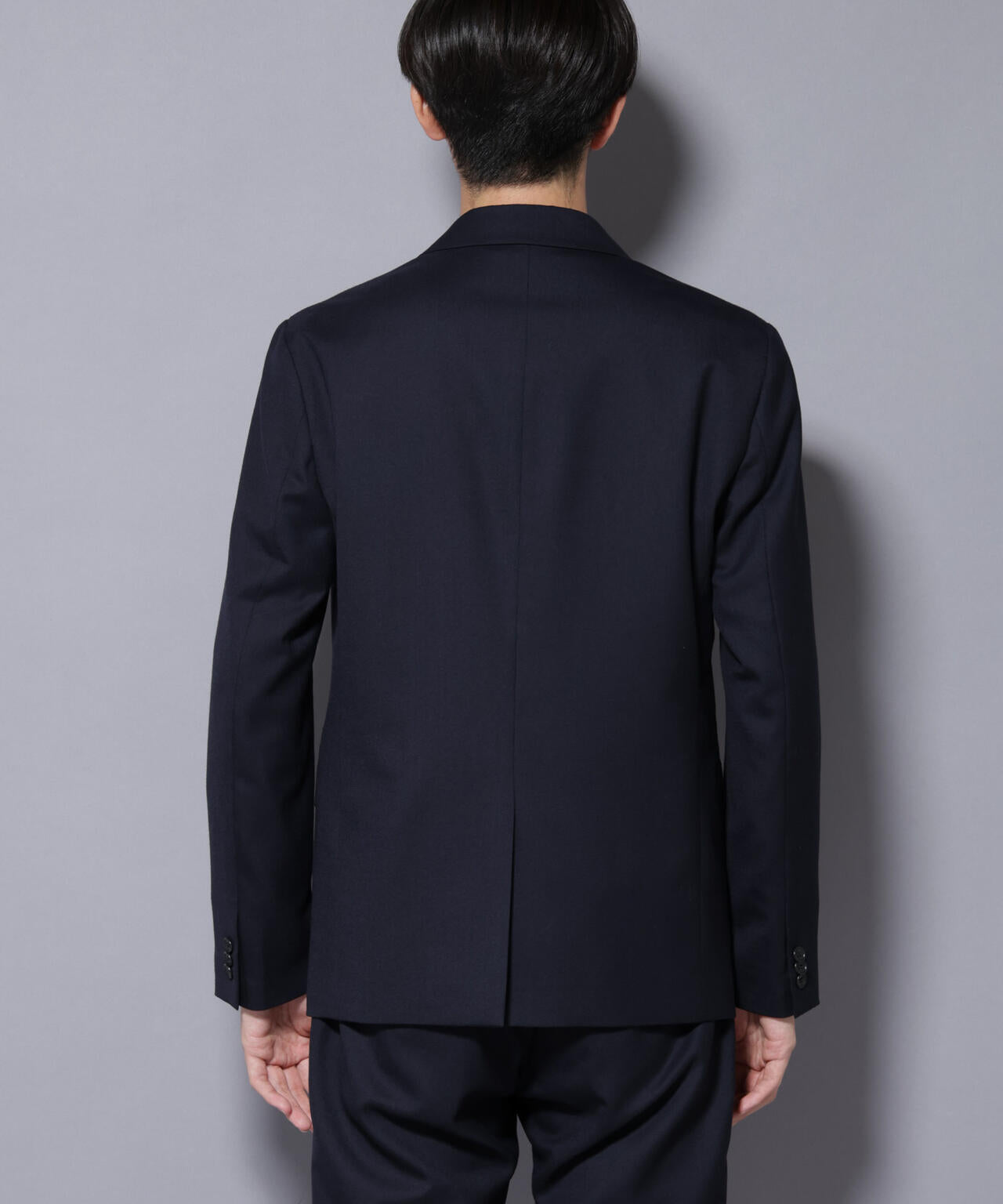 「N JACKET PREMIUM」RENU(R) ウール混洗えるサキソニージャケット（セットアップ可）