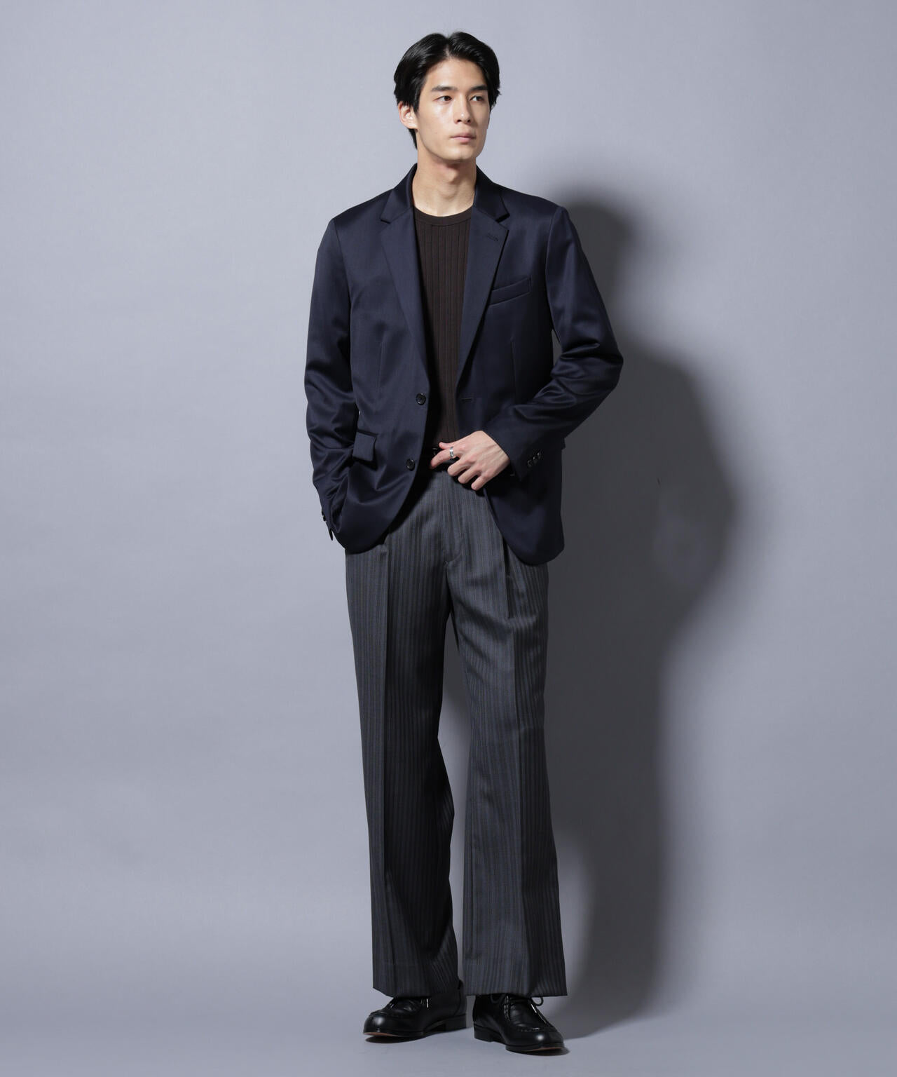 ｢Damerino Select｣ ウールシルクベネシャンジャケット(セットアップ可)