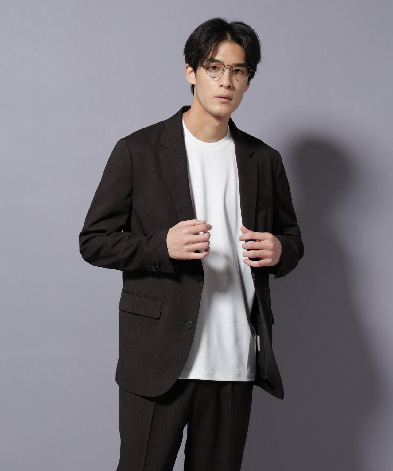 大人気セットアップ】｢Damerino｣LANATEC(R)シャークスキンセットアップ