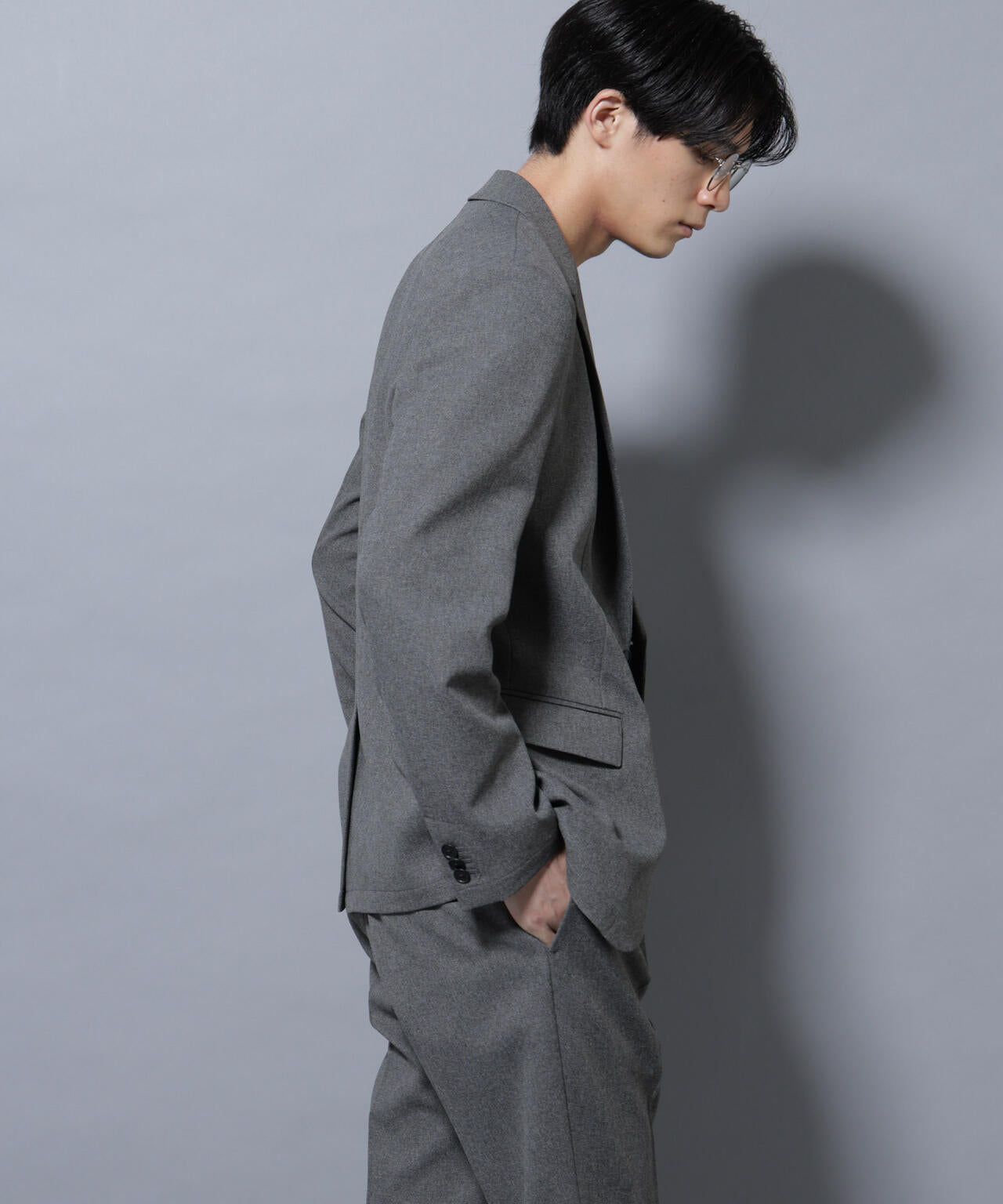 【大人気セットアップ】「Damerino」LANATEC(R)メランジオックスストレッチセットアップ