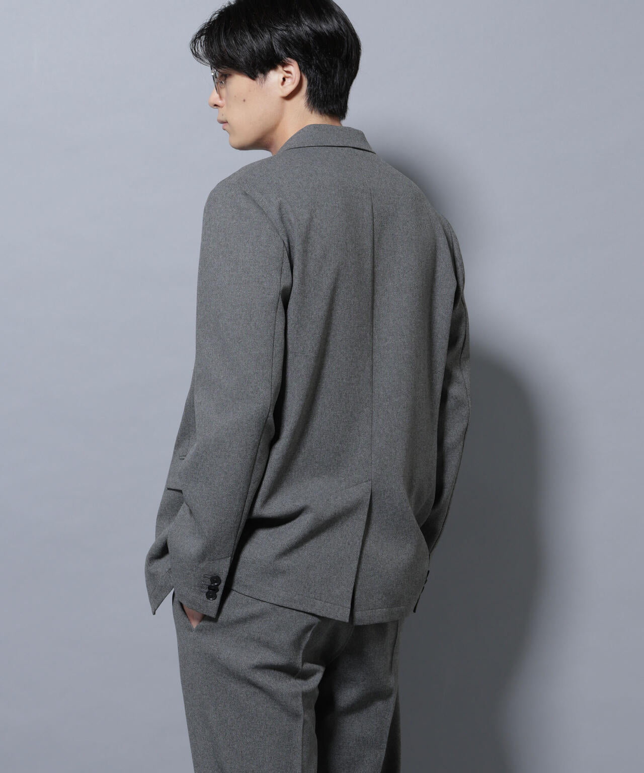 【大人気セットアップ】「Damerino」LANATEC(R)メランジオックスストレッチセットアップ