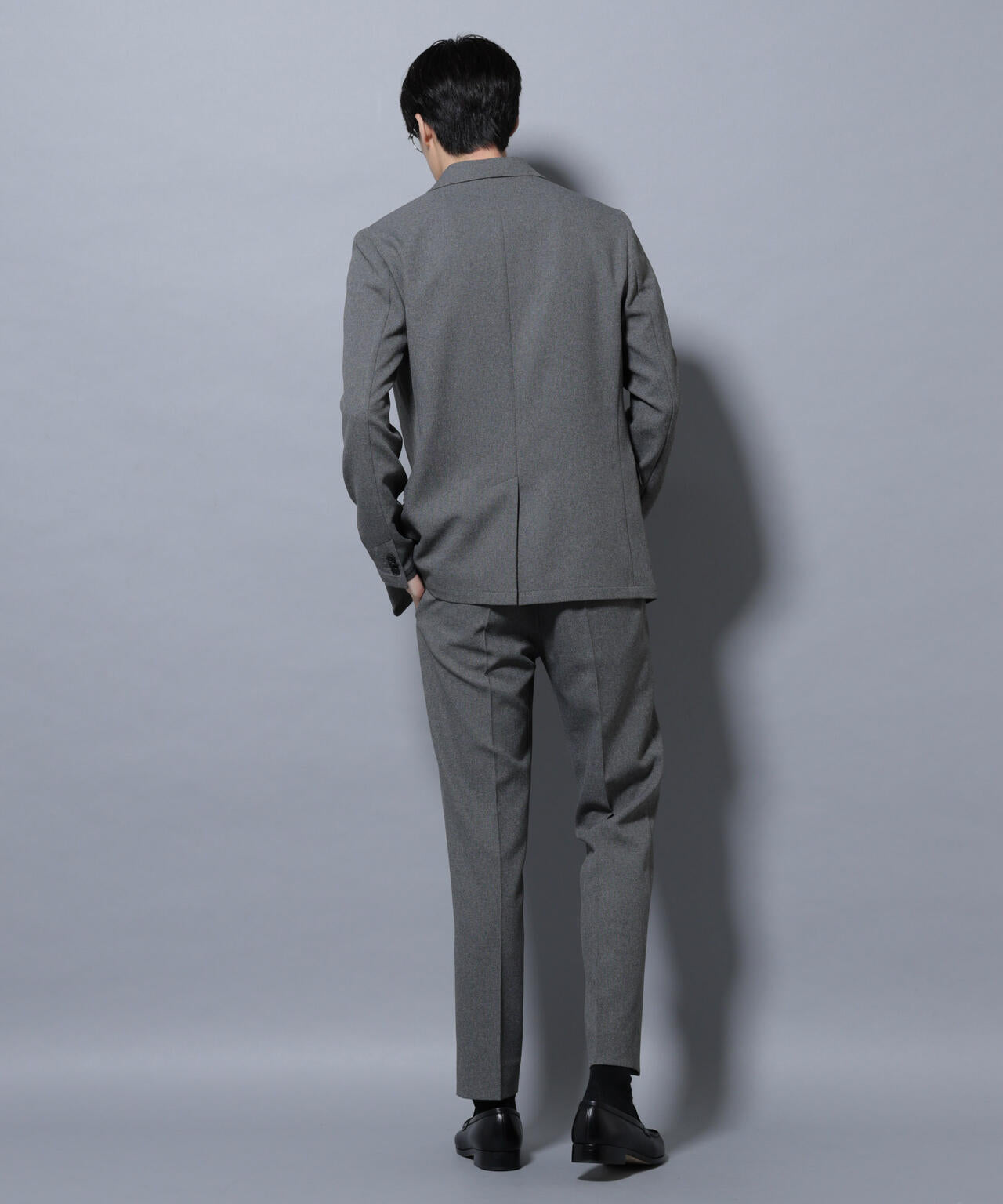 【大人気セットアップ】「Damerino」LANATEC(R)メランジオックスストレッチセットアップ