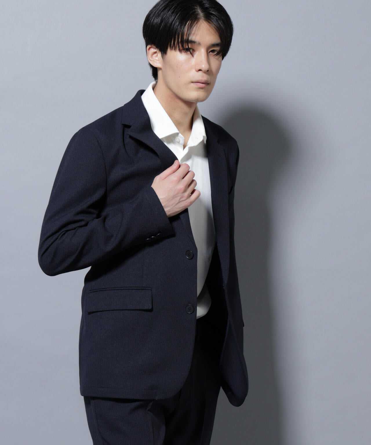 【大人気セットアップ】「Damerino」LANATEC(R)メランジオックスストレッチセットアップ