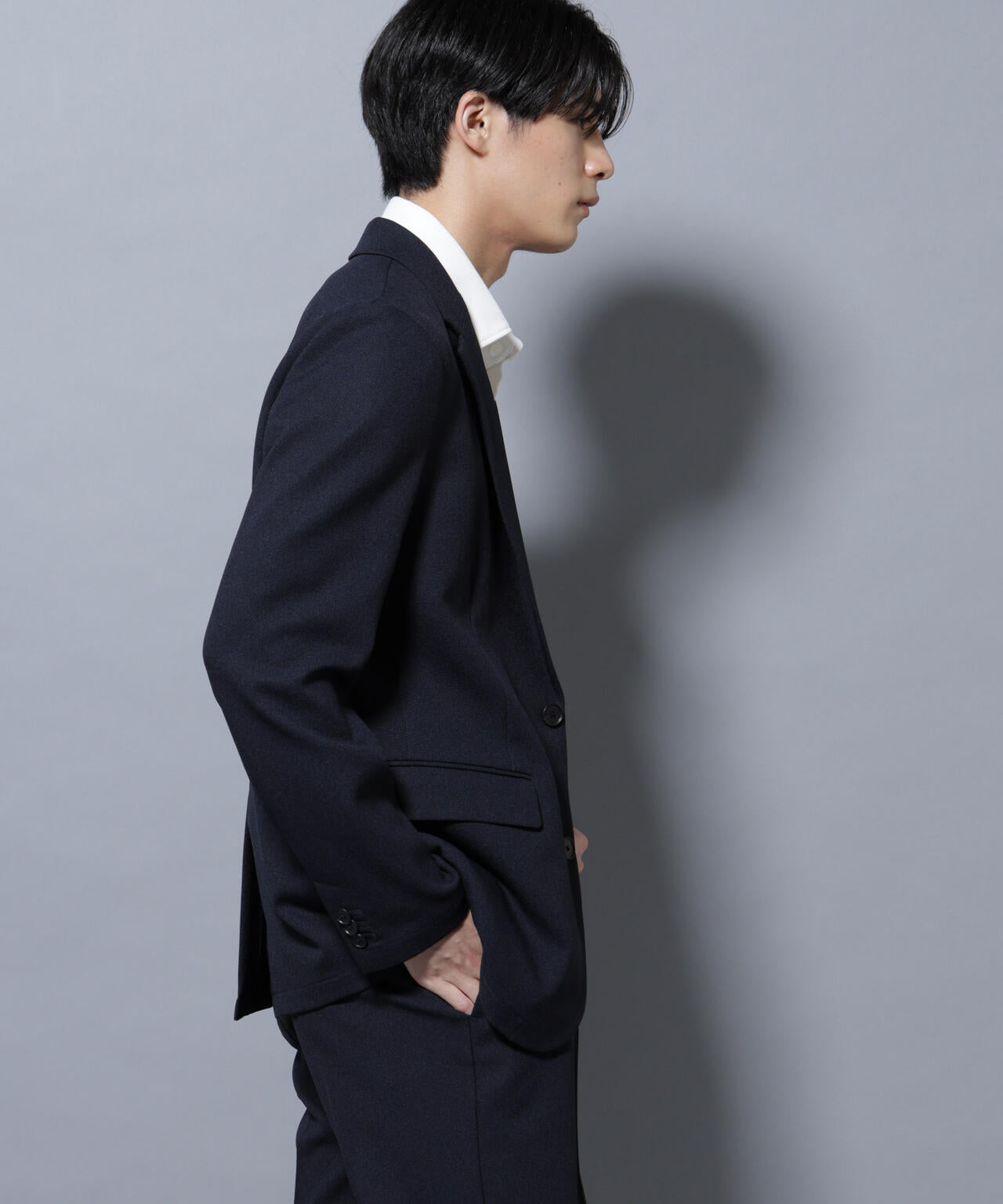 【大人気セットアップ】「Damerino」LANATEC(R)メランジオックスストレッチセットアップ