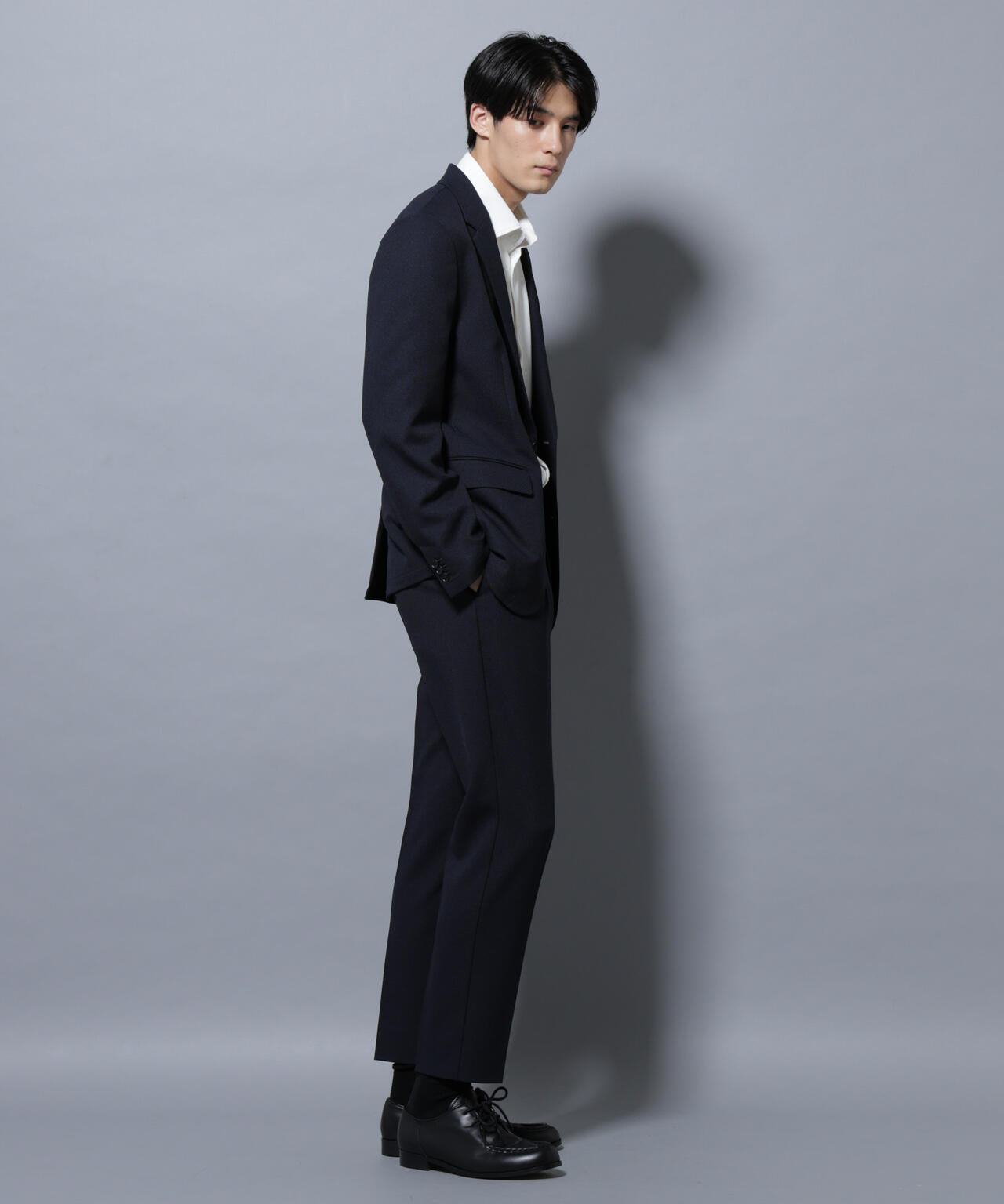 【大人気セットアップ】「Damerino」LANATEC(R)メランジオックスストレッチセットアップ