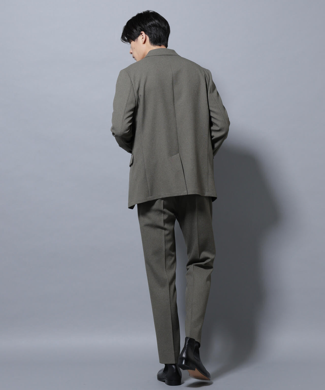 【大人気セットアップ】「Damerino」LANATEC(R)メランジオックスストレッチセットアップ