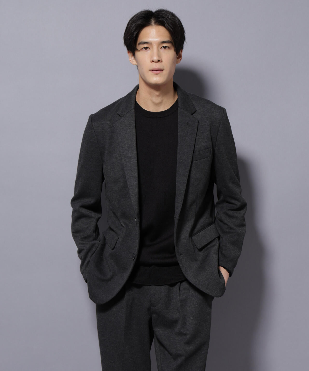 【大人気セットアップ】「Damerino」ポンチストレッチセットアップ