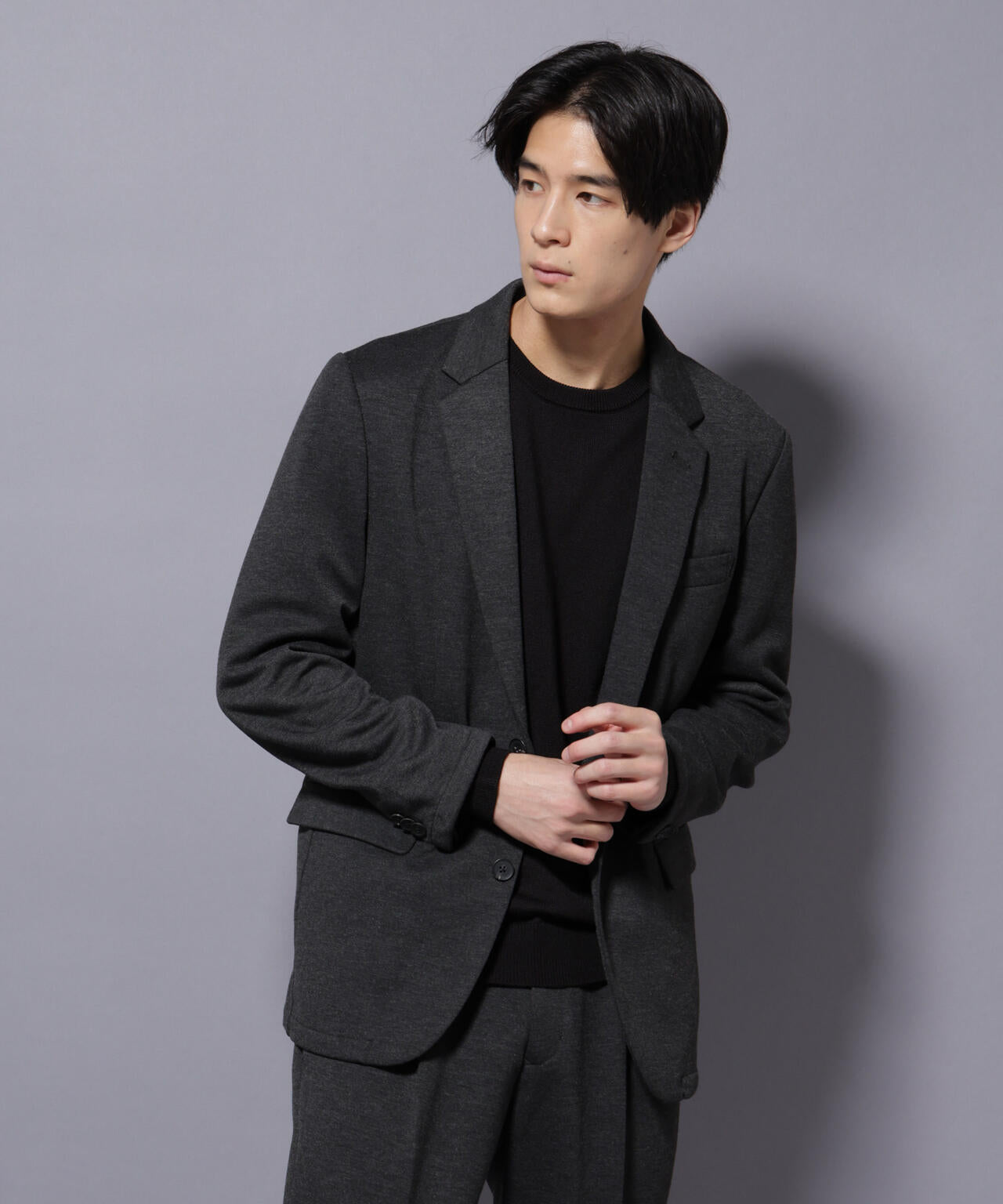 【大人気セットアップ】「Damerino」ポンチストレッチセットアップ