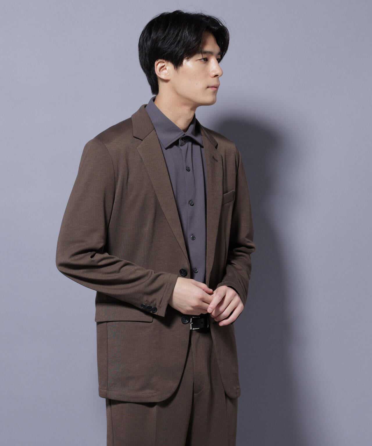 【大人気セットアップ】「Damerino」ポンチストレッチセットアップ