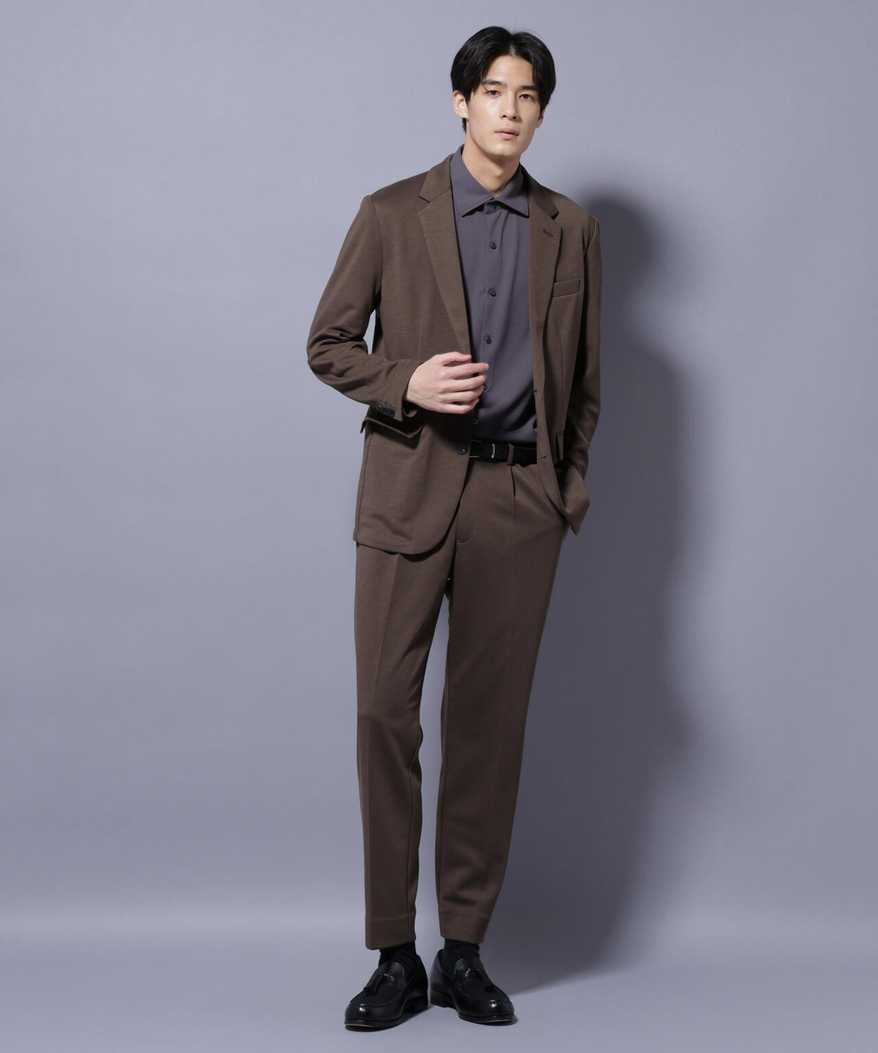 【大人気セットアップ】「Damerino」ポンチストレッチセットアップ