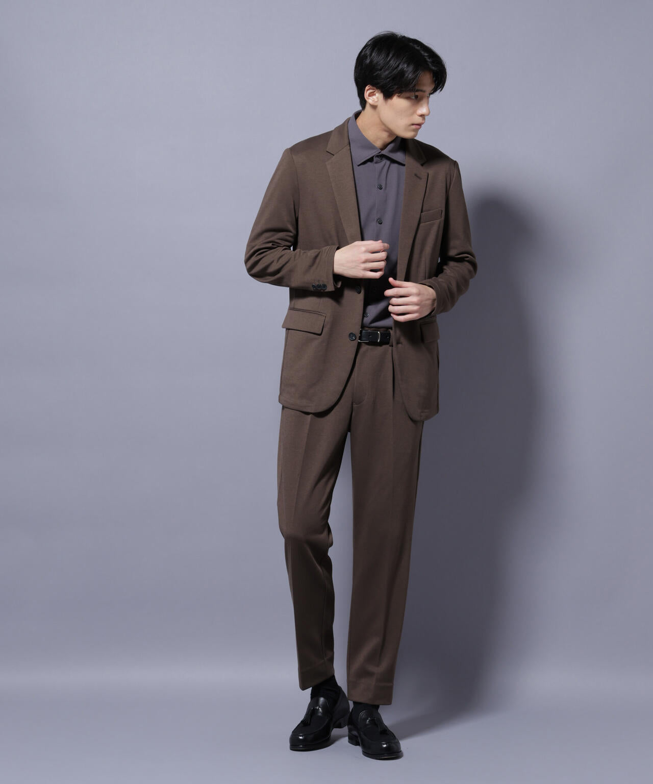 【大人気セットアップ】「Damerino」ポンチストレッチセットアップ