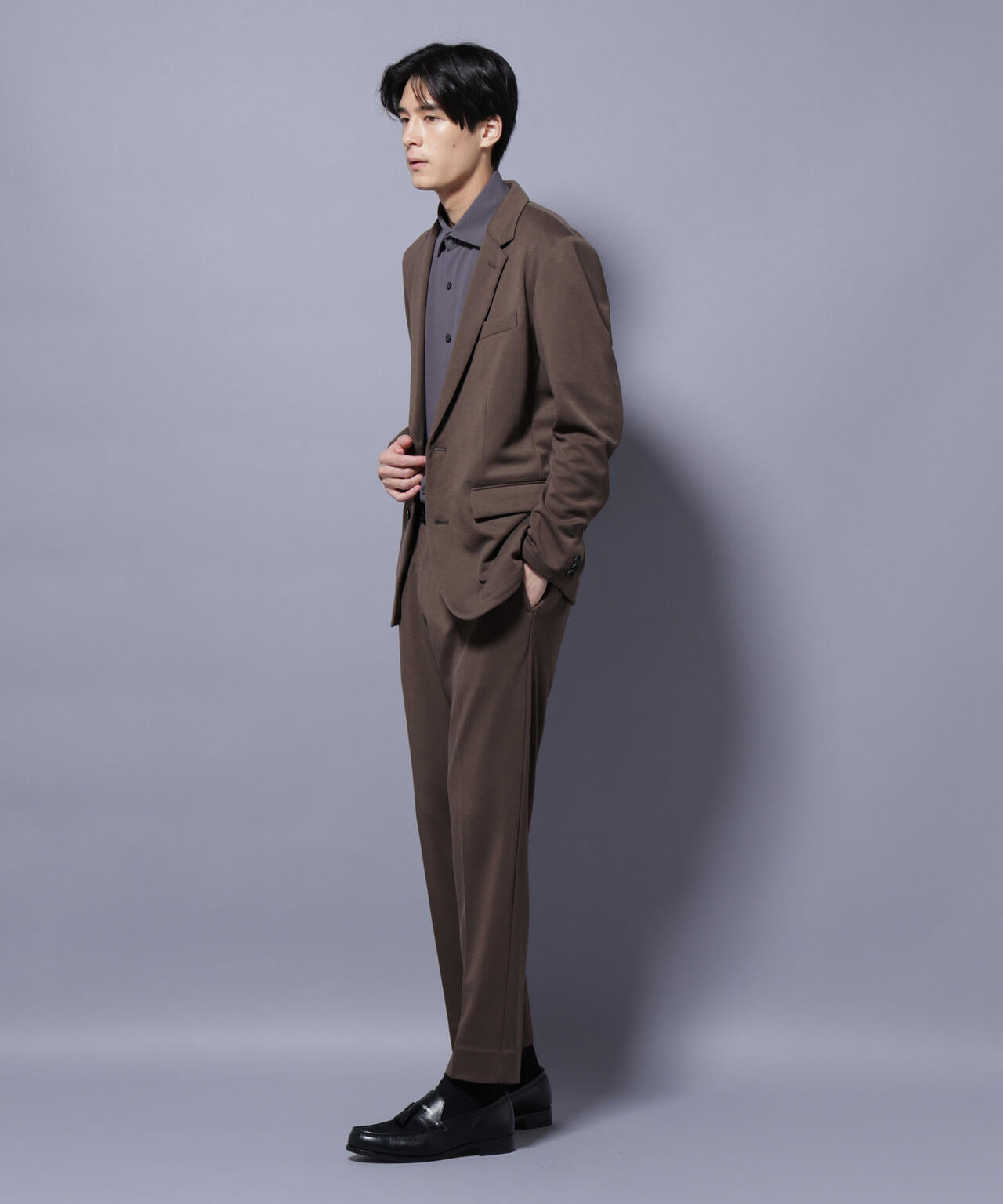 【大人気セットアップ】「Damerino」ポンチストレッチセットアップ