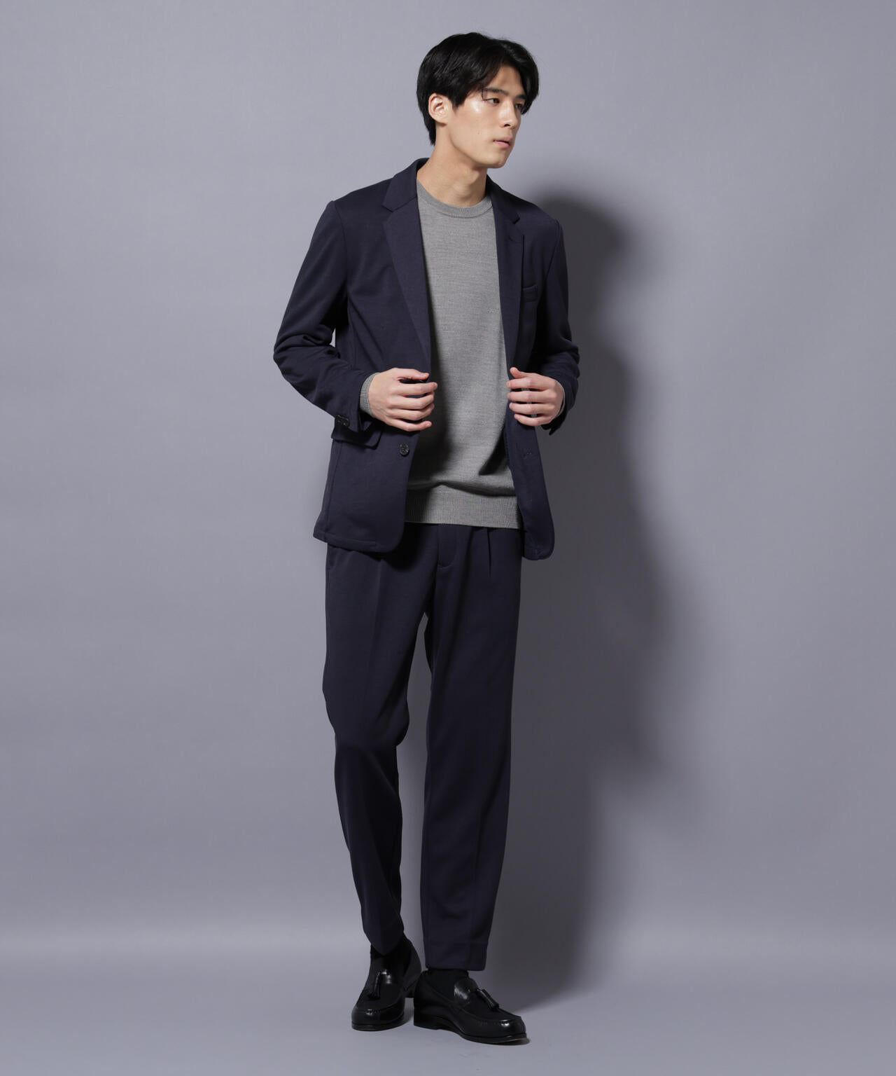 【大人気セットアップ】「Damerino」ポンチストレッチセットアップ