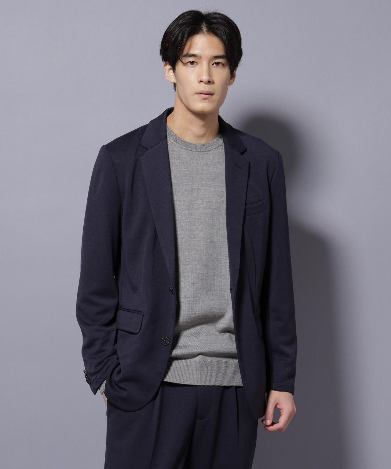 【大人気セットアップ】「Damerino」ポンチストレッチセットアップ