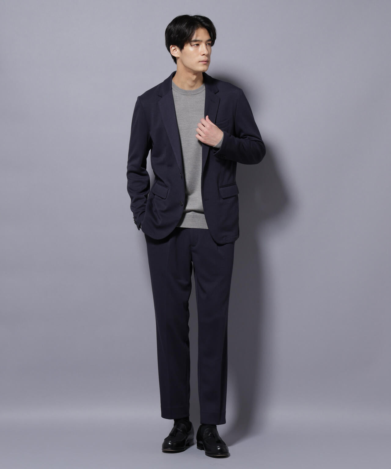 【大人気セットアップ】「Damerino」ポンチストレッチセットアップ