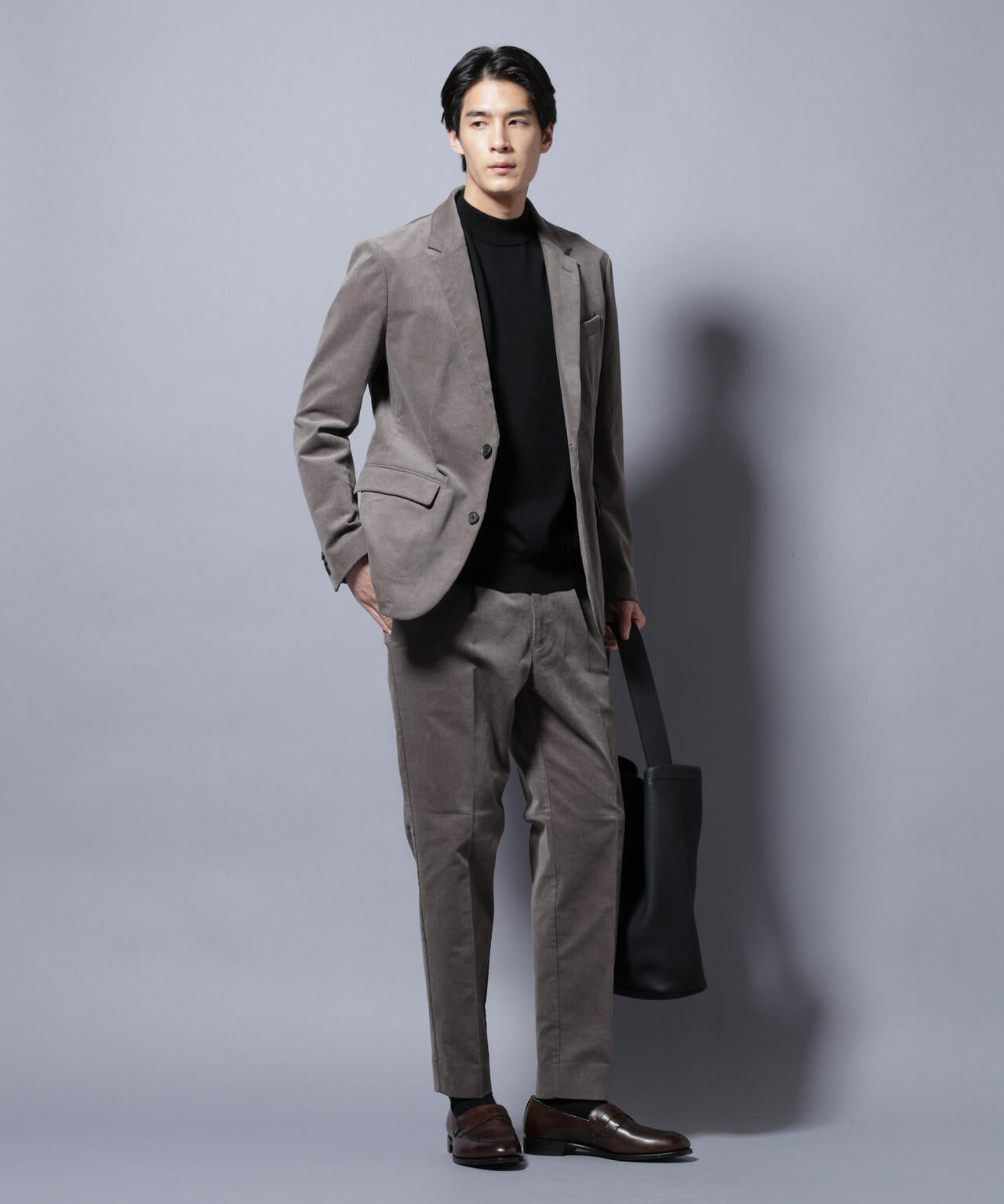 ナノユニバース コーデュロイ セットアップ XL オリーブ ジャケット パンツ ナノユニバース コーデュロイ セットアップ XL オリーブ ジャケット