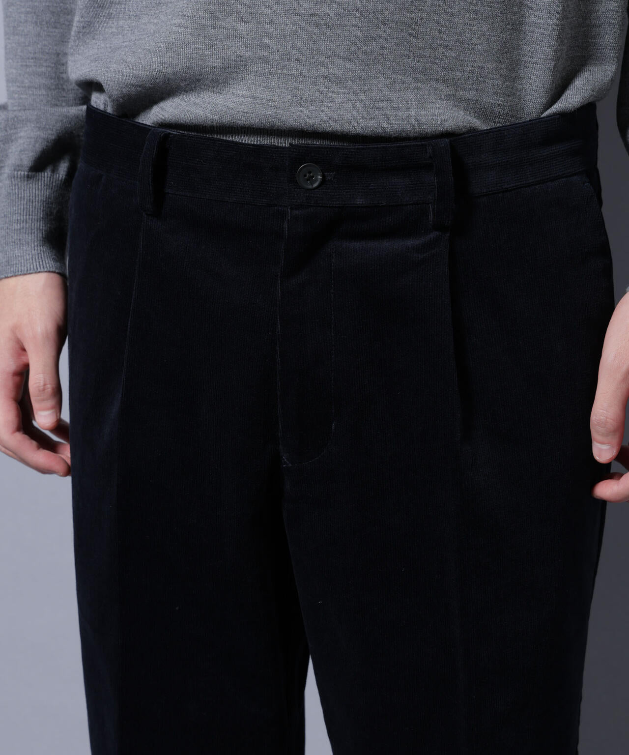 「Damerino」コットンコーデュロイストレッチセットアップ