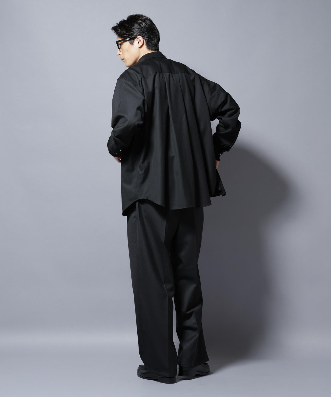 トリプルステッチ パールドットオーバーシャツ | NANO universe（ナノ