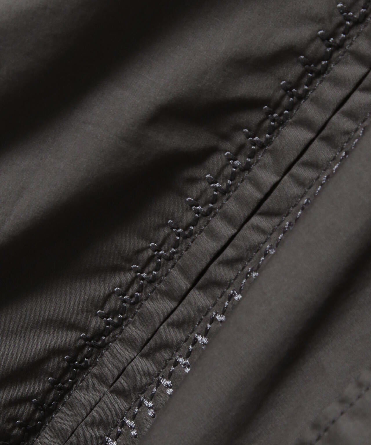 「HOTEL LACE」デザインステッチロングスリーブシャツ