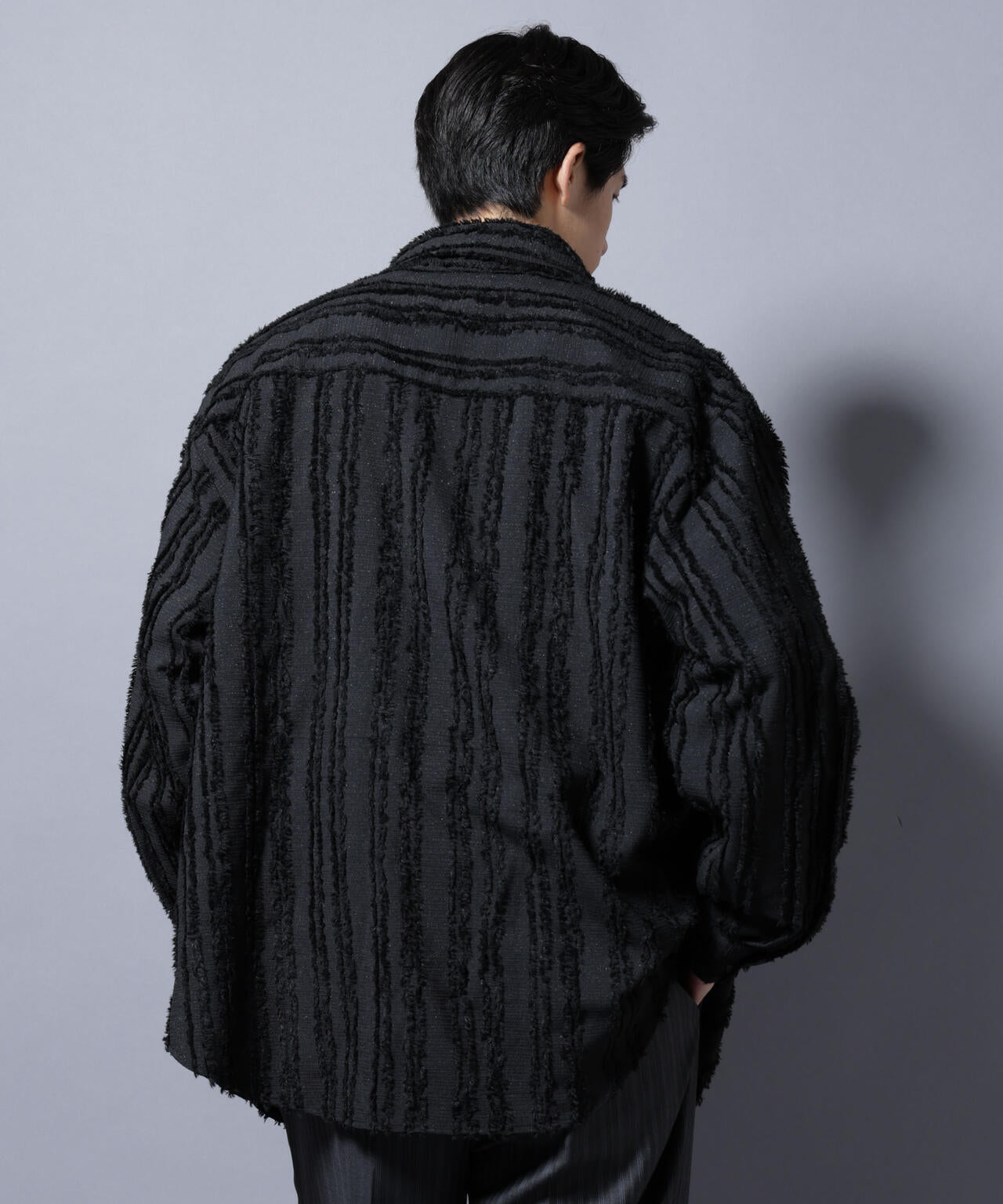 カットレースフリンジシャツ | NANO universe（ナノ・ユニバース