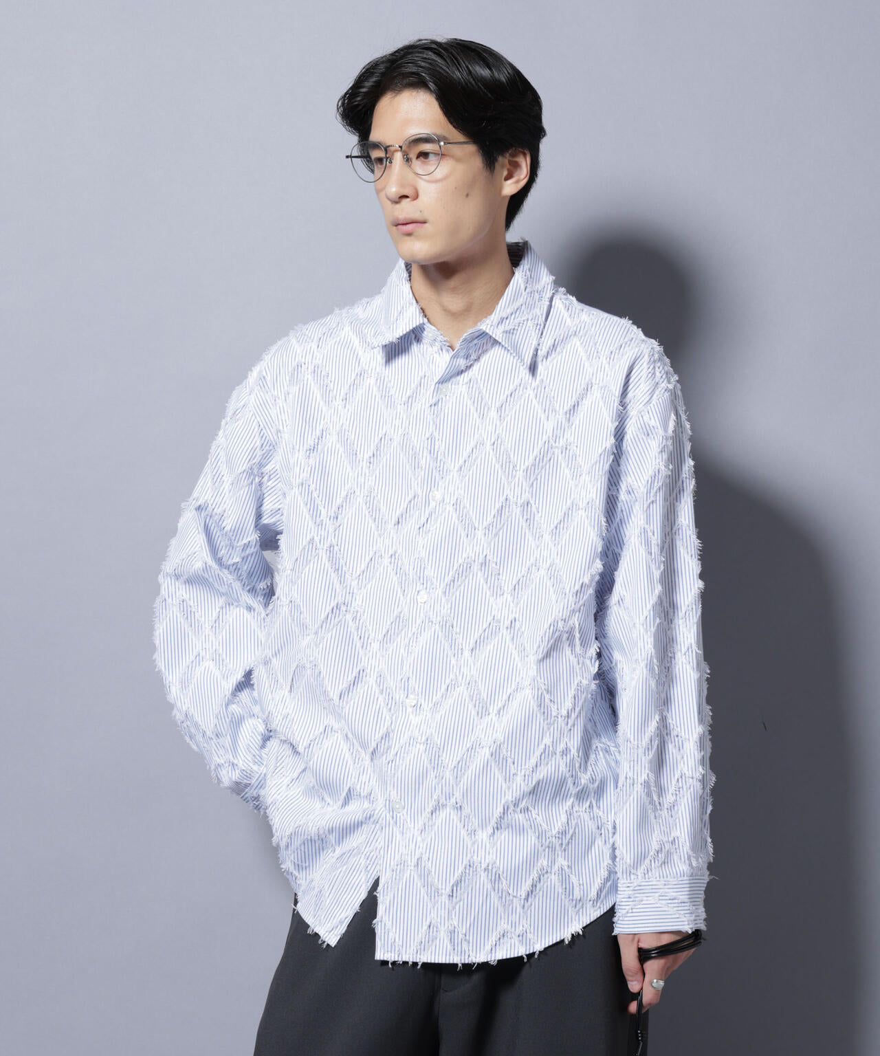 nonooさま用 カットレースフリンジシャツ | NANO universe（ナノ・ユニバース