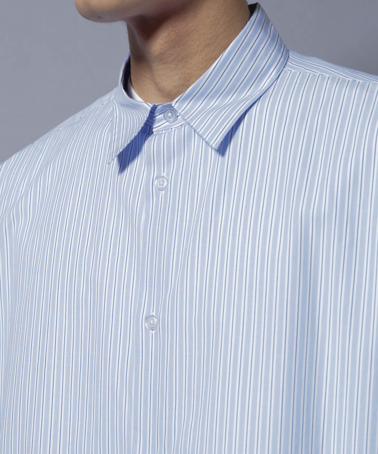 SIDOGRAS-VENICE｣ オルタネイトストライプシャツ | NANO universe