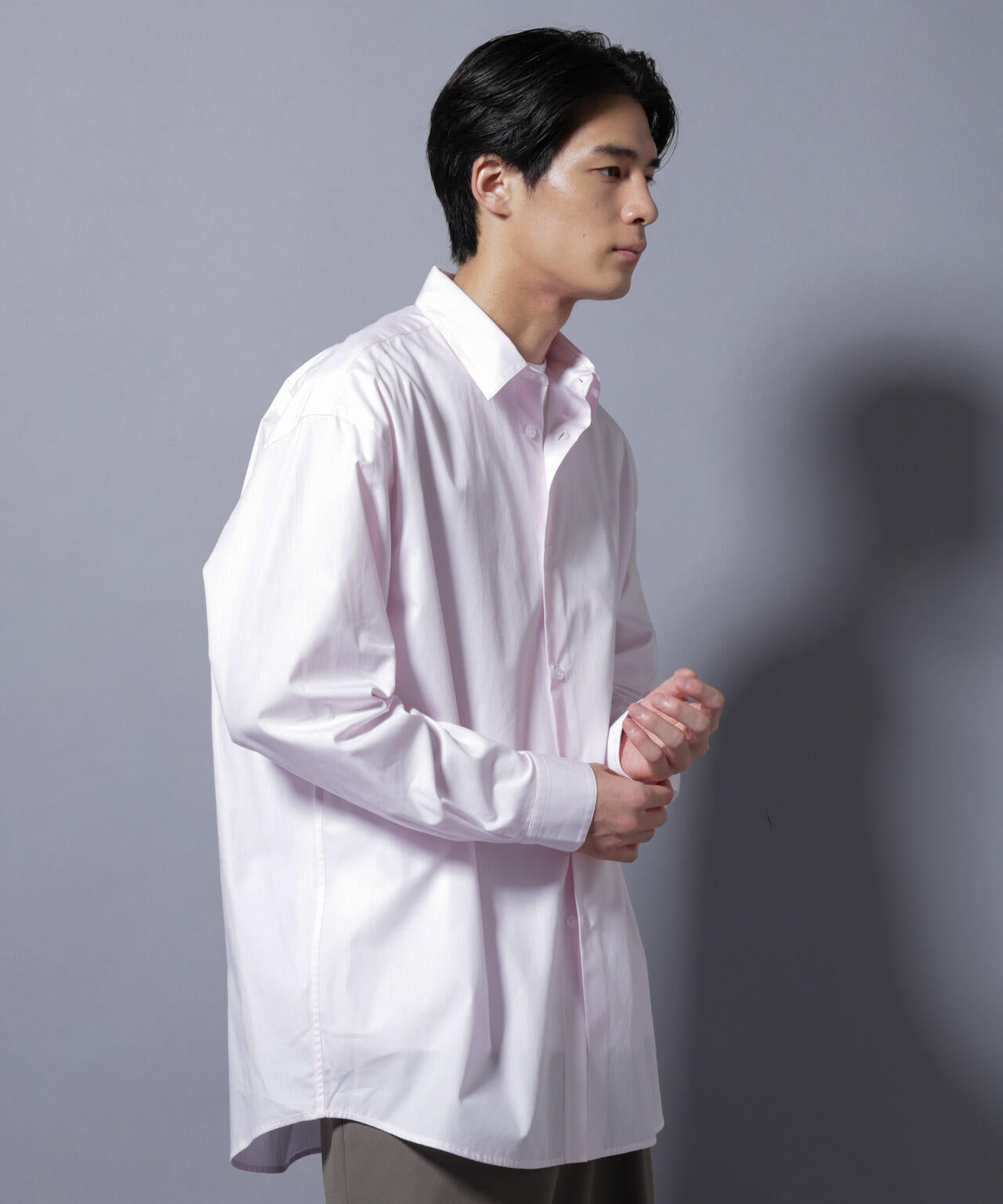 ｢SIDOGRAS-SIDOPOPEL｣ マイクロストライプシャツ