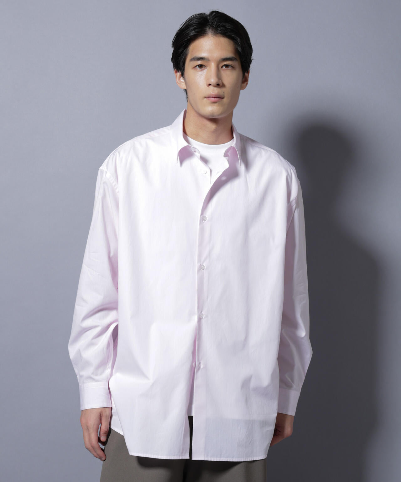 ｢SIDOGRAS-SIDOPOPEL｣ マイクロストライプシャツ