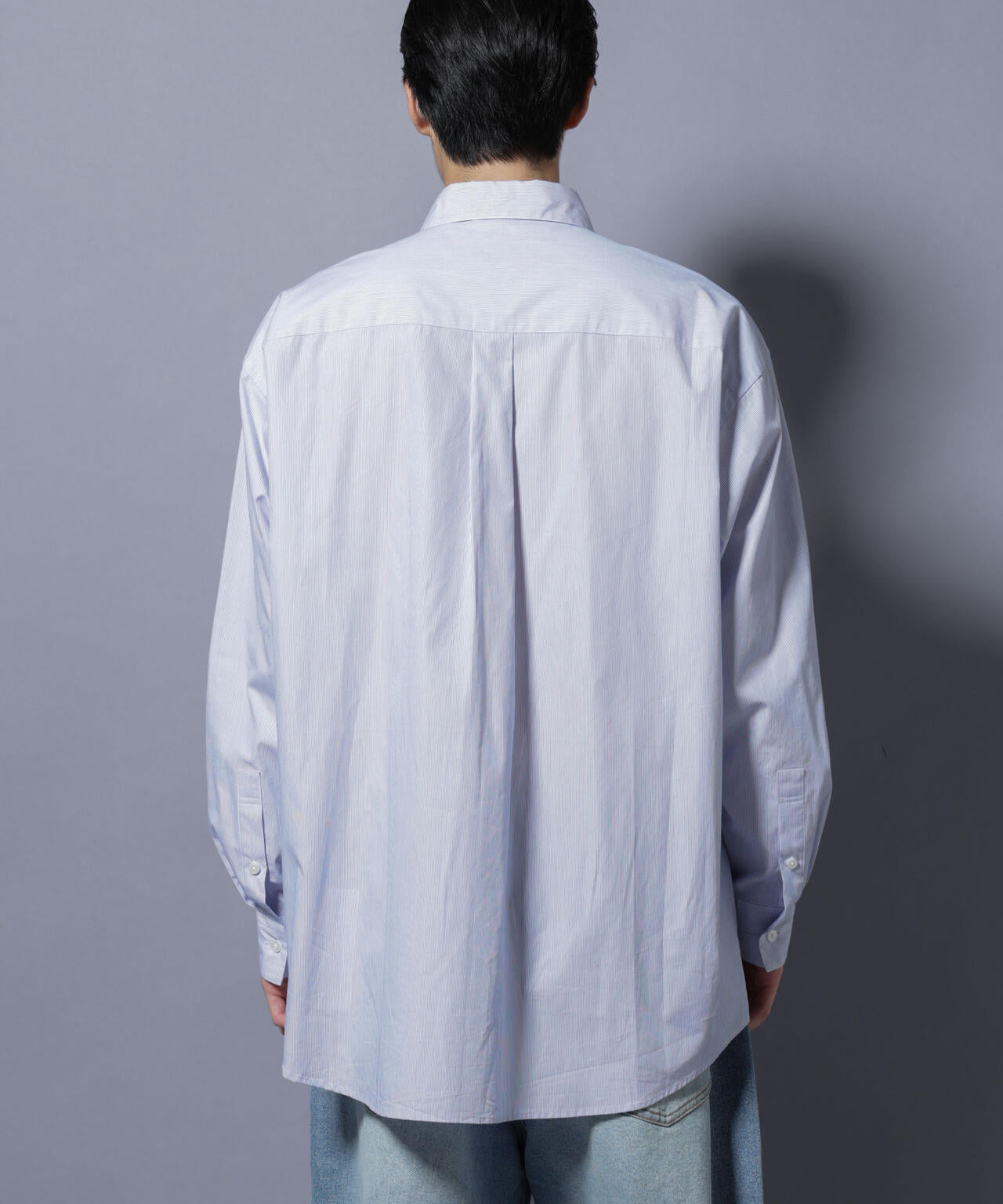 ｢SIDOGRAS-SIDOPOPEL｣ マイクロストライプシャツ