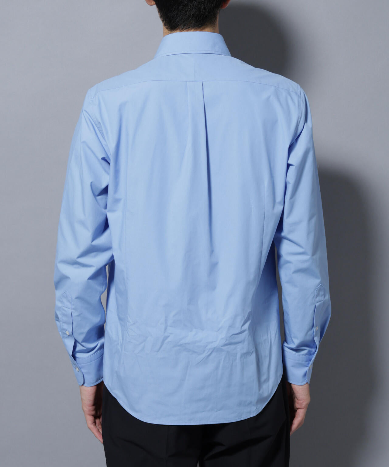 「N shirt」Anti Soaked(R)汗染み防止セミワイドカラーシャツ長袖