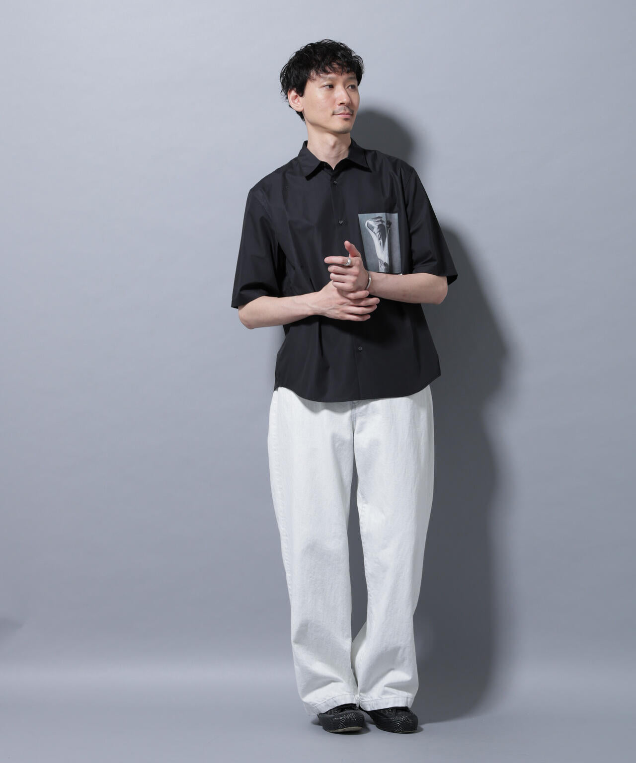 「着るアート」karl blossfeldt 半袖シャツ2