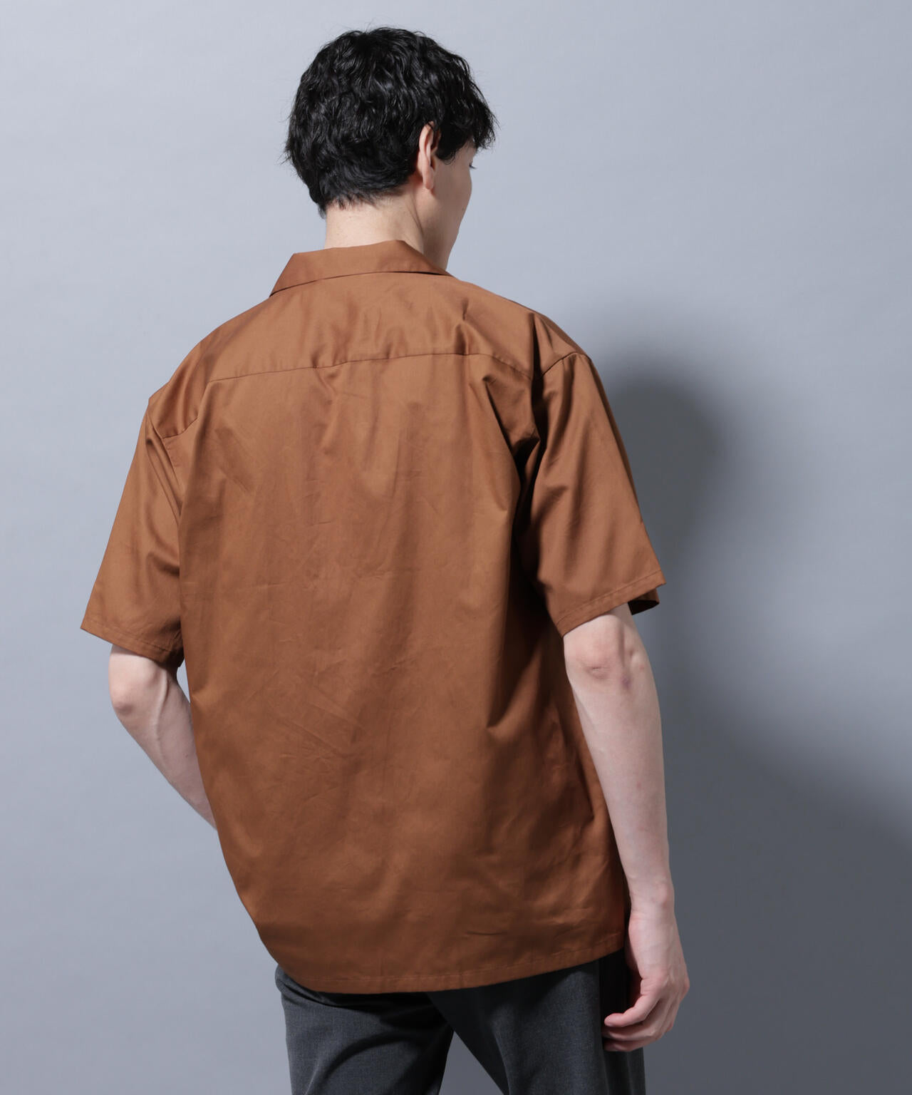 エンブロイダリー オープンカラーシャツ