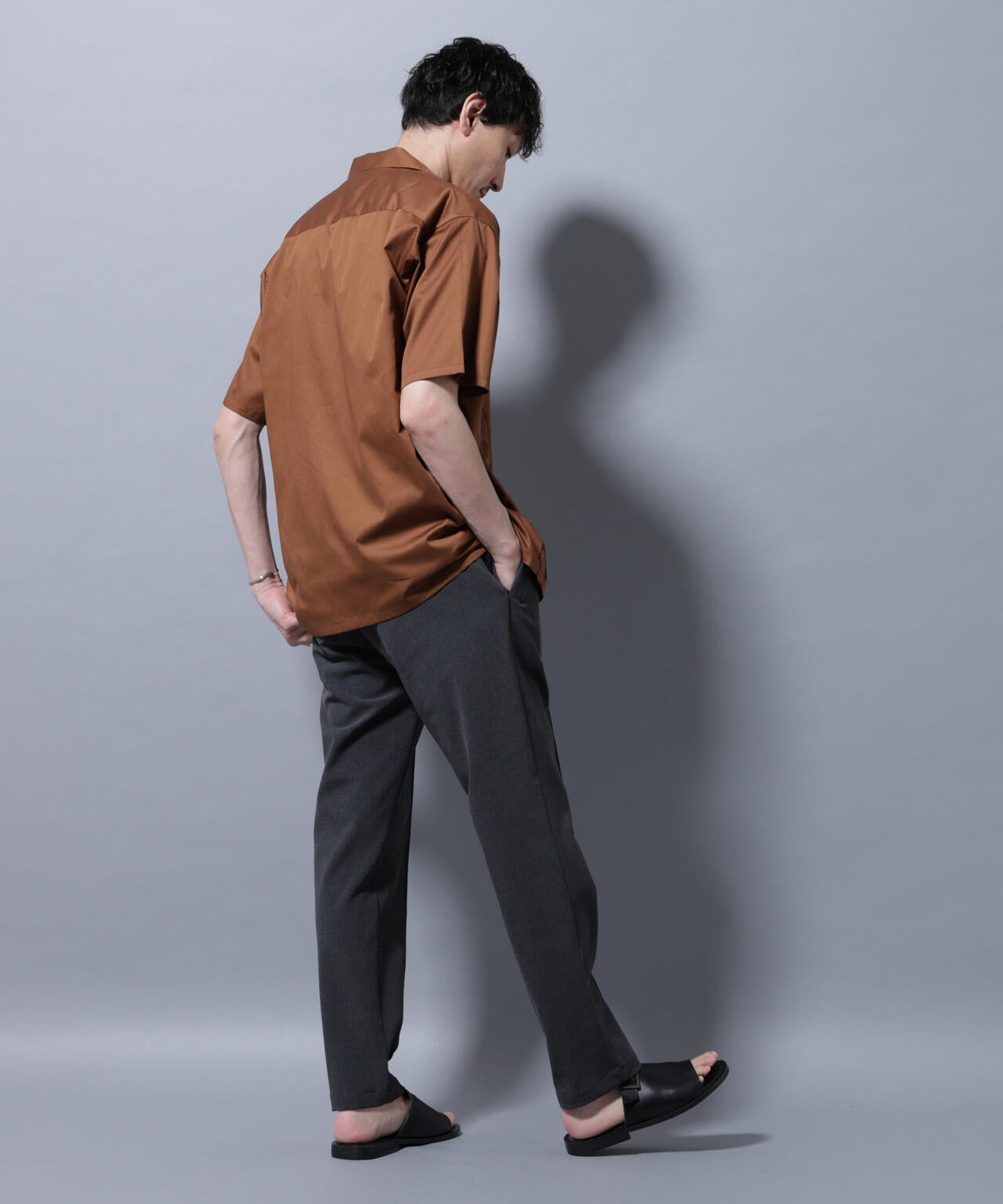 エンブロイダリー オープンカラーシャツ