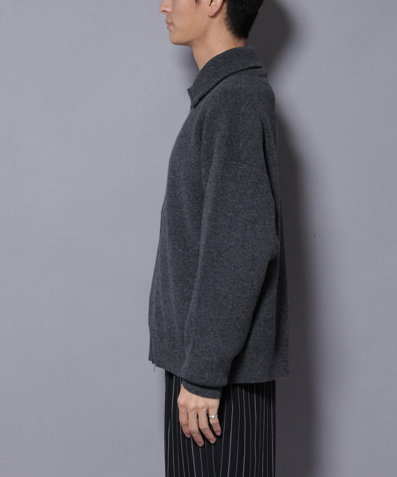 ウールカシミヤドライバーズニット | NANO universe（ナノ・ユニバース