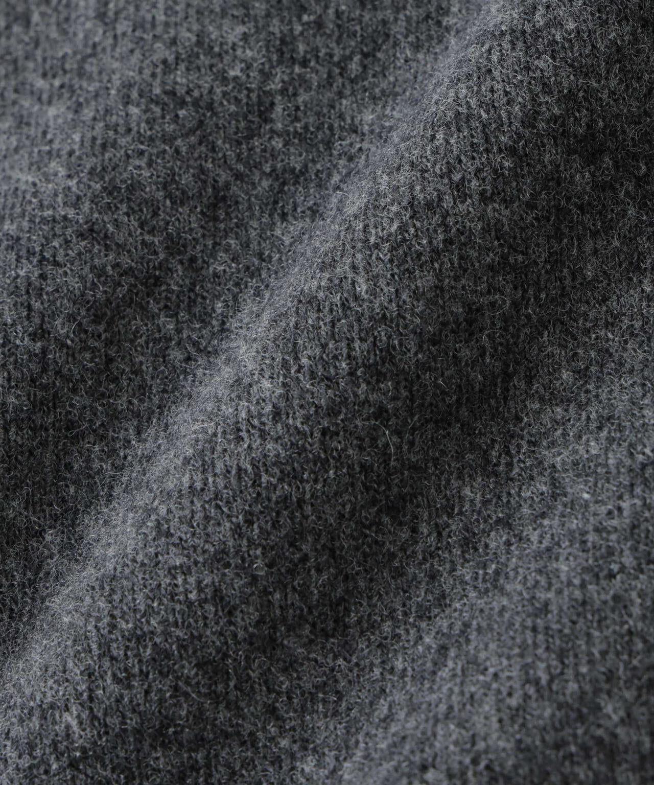 ウールカシミヤドライバーズニット